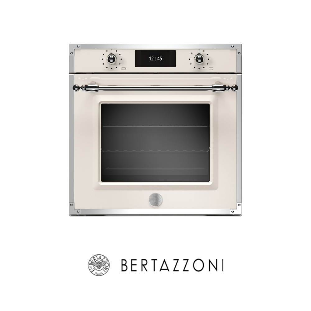 BERTAZZONI - Horno Eléctrico con Vapor 60CM - Marfil/Cromo - F6011HERVPTAXE