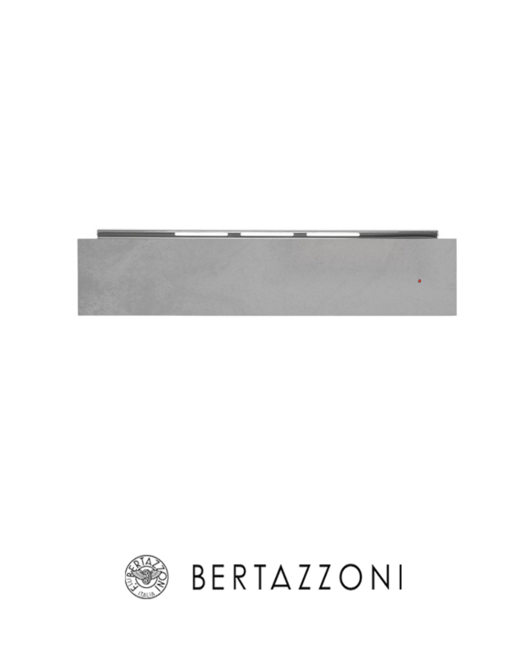BERTAZZONI -Cajón calentador de platos Moderno 60cm Zinc - WD60ZE