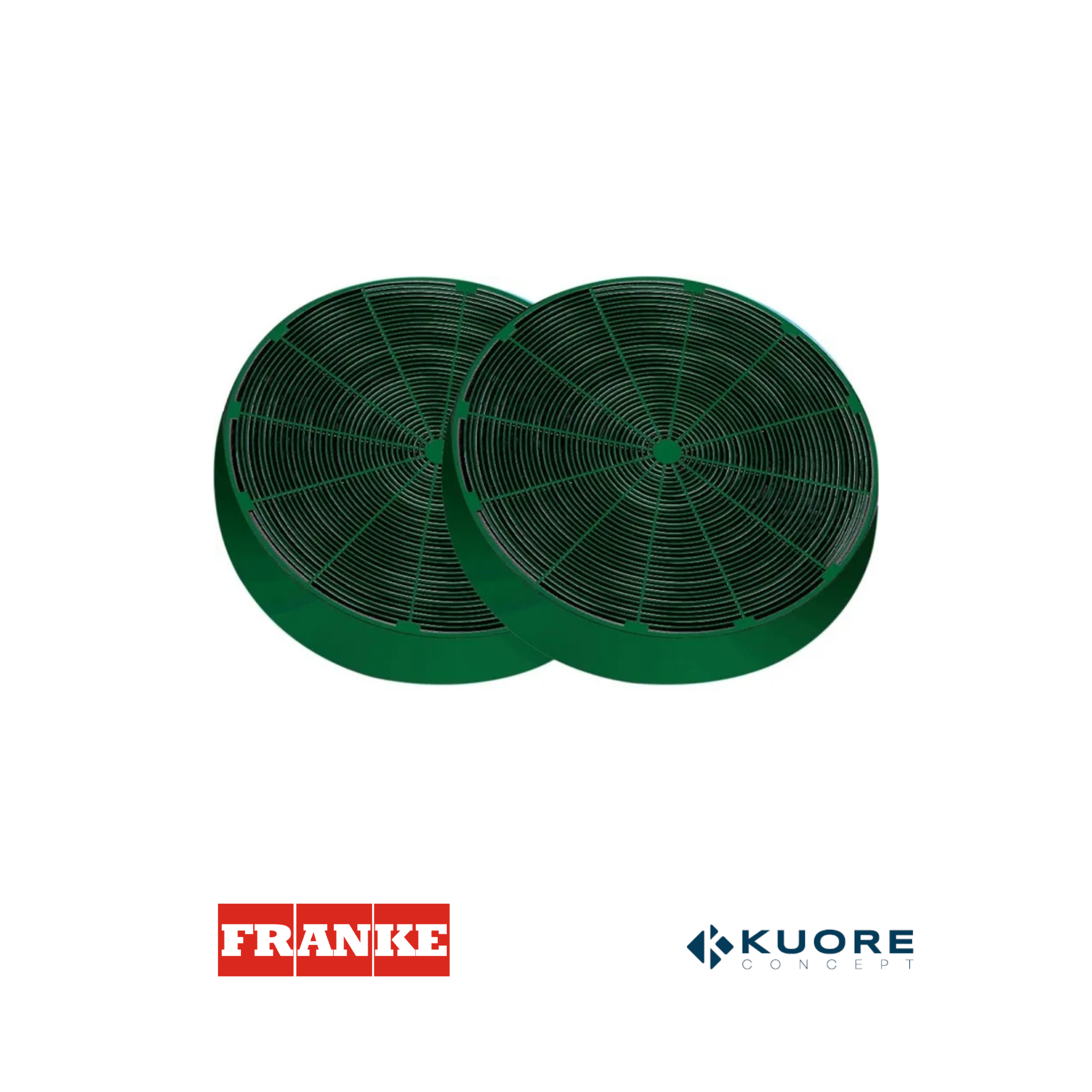 FRABKE - Filtro de Carbón activado Redondo Larga duración - 112.0174.994