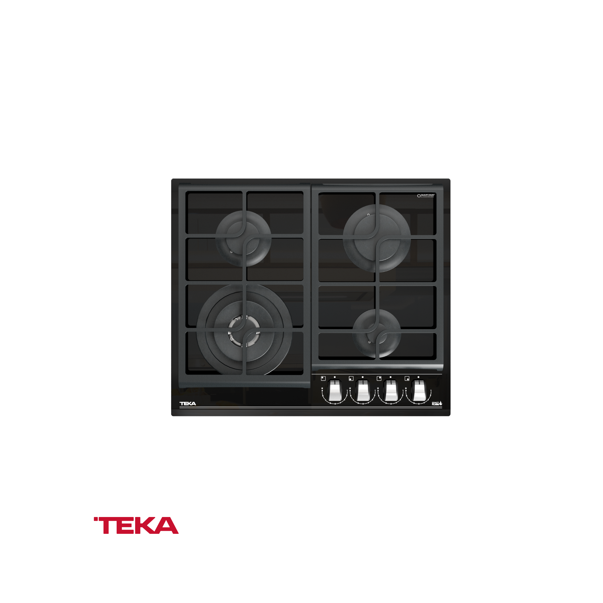 TEKA - Placa cristal gas negro 60 CM; GZC 64320 XBB - 112570041