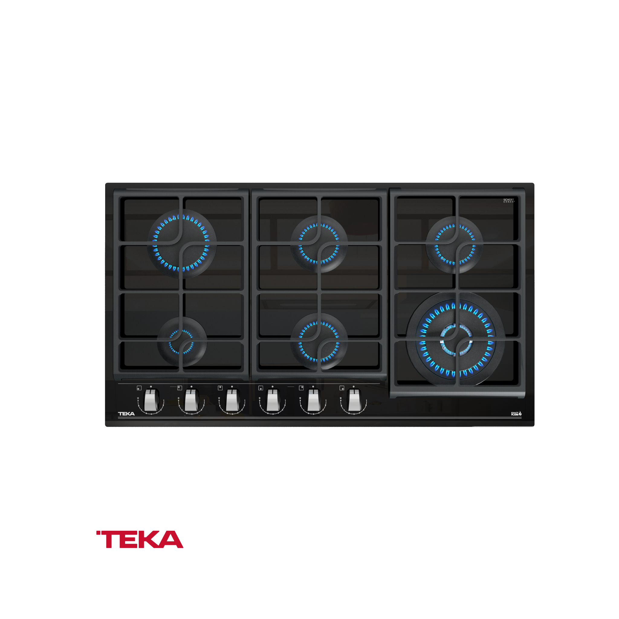 TEKA - Placa cristal Negro 90 CM; GZC 96310 XBB -  112570073