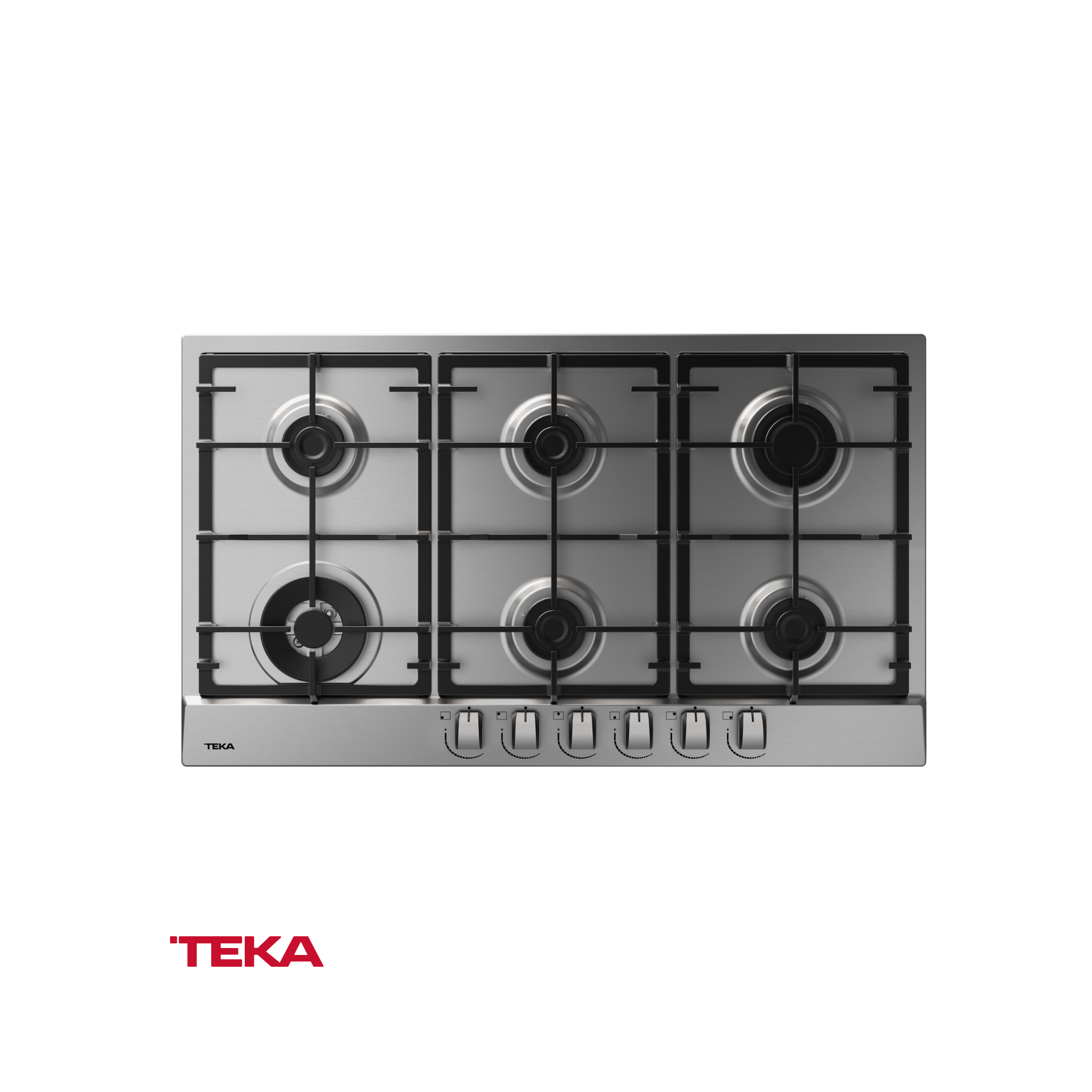 TEKA - Encimera de gas con 4 zonas de cocción y encendido automático  GSC 95330 SB - 112610068