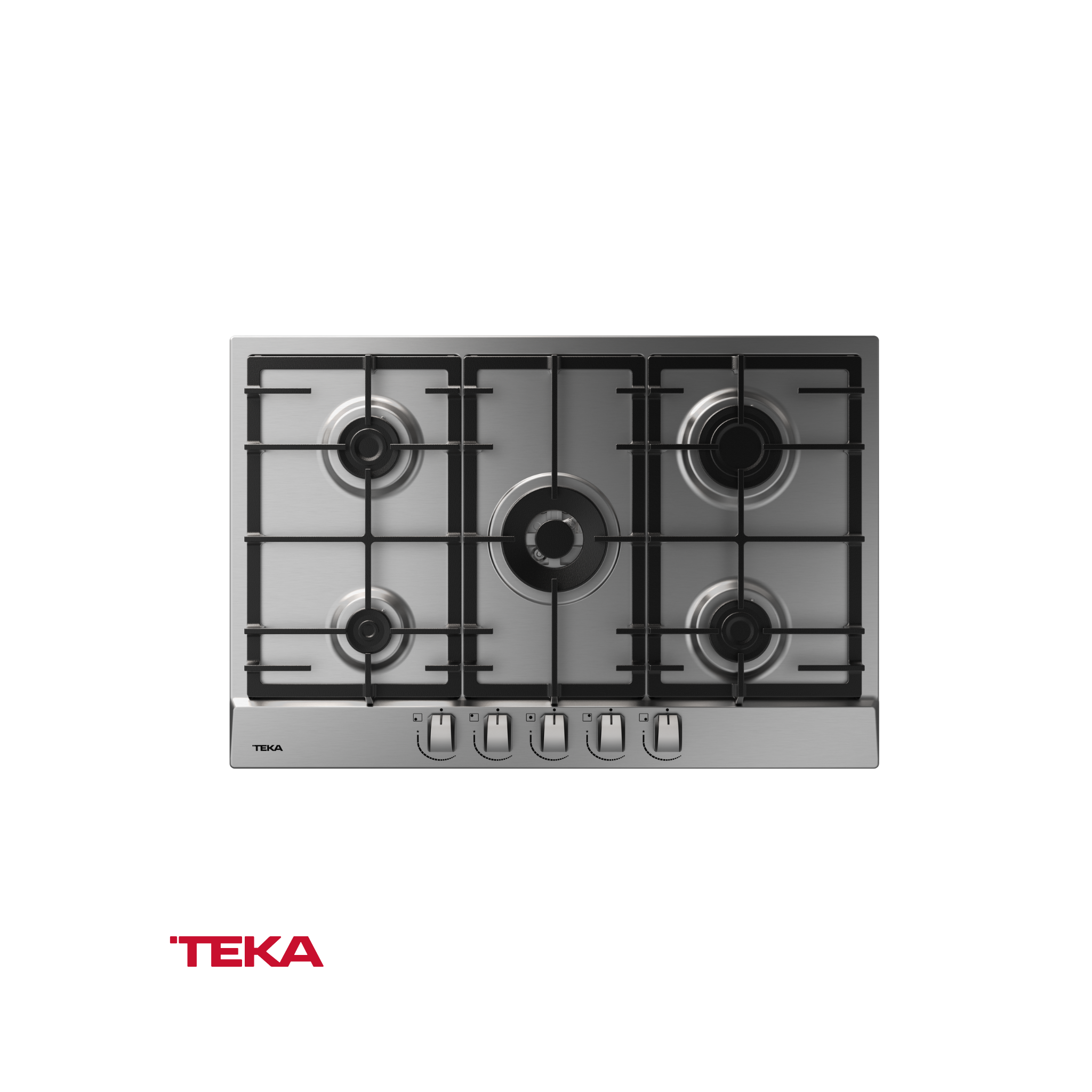 TEKA - Encimera de gas con 5 zonas de cocción y encendido automático GSC 75330 SB - 112610069
