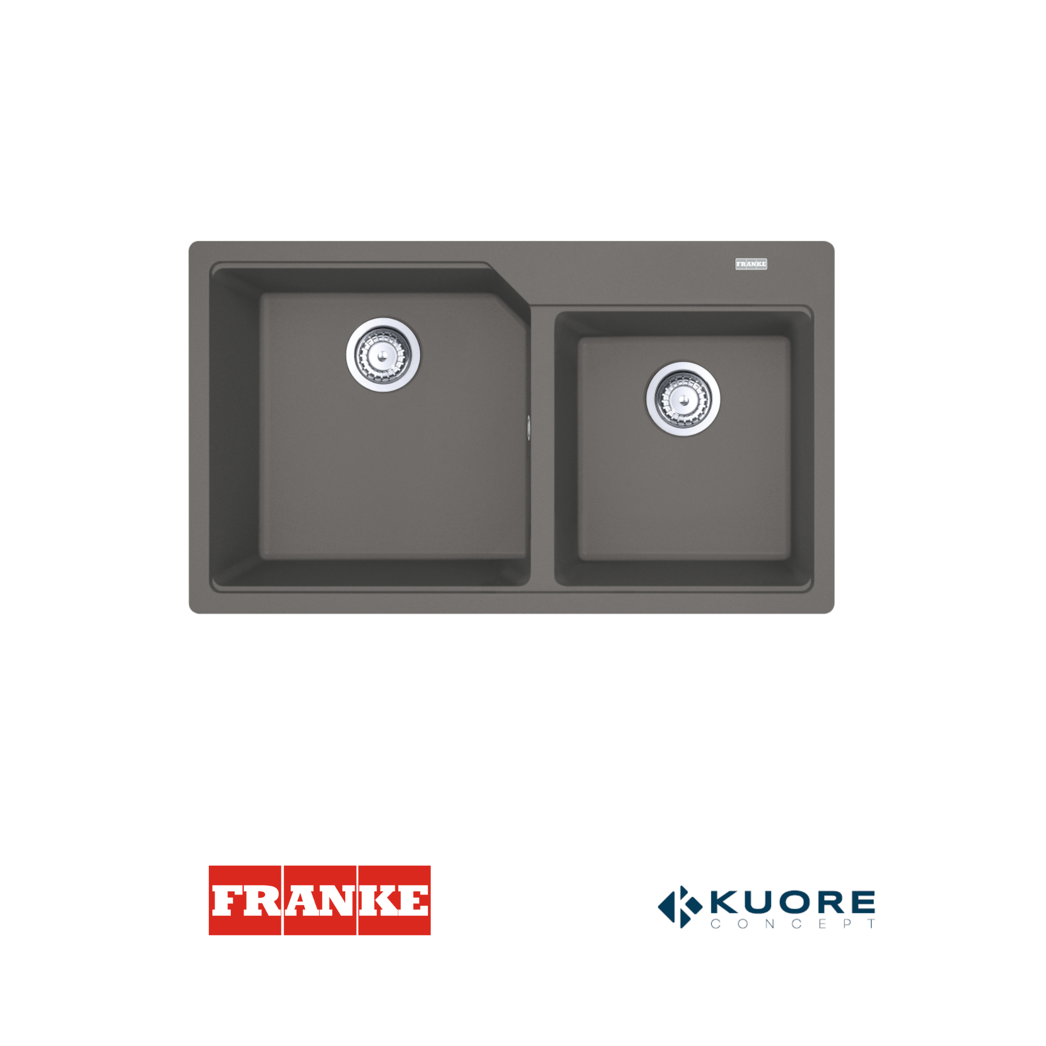 FRANKE - Poceta Urban - UBG 620-43-33 GRIS PIEDRA - 114.0686.773