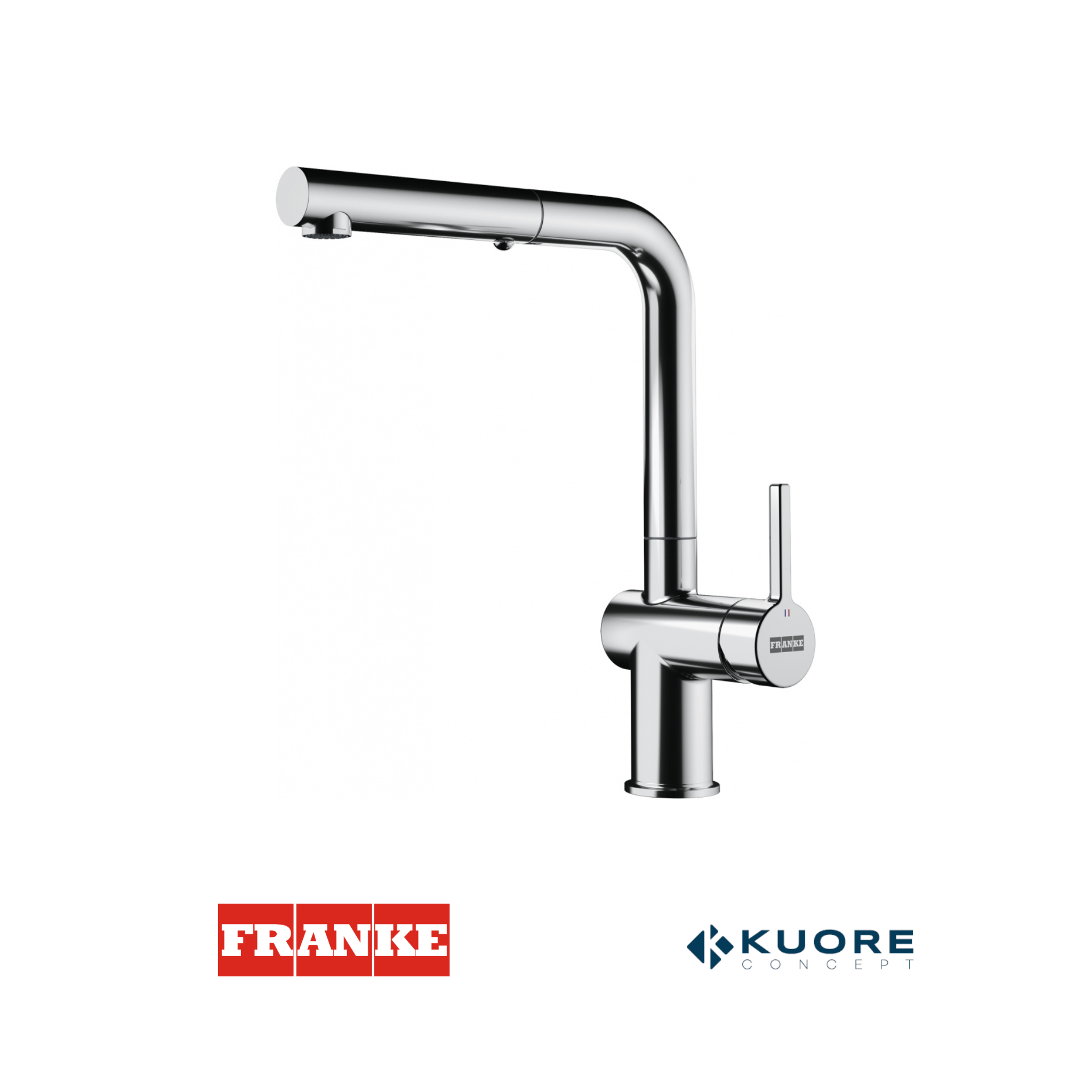 FRANKE - Grifo mezclador extraíble - ACTIVE DOCCIA CROMADO - 1150653379