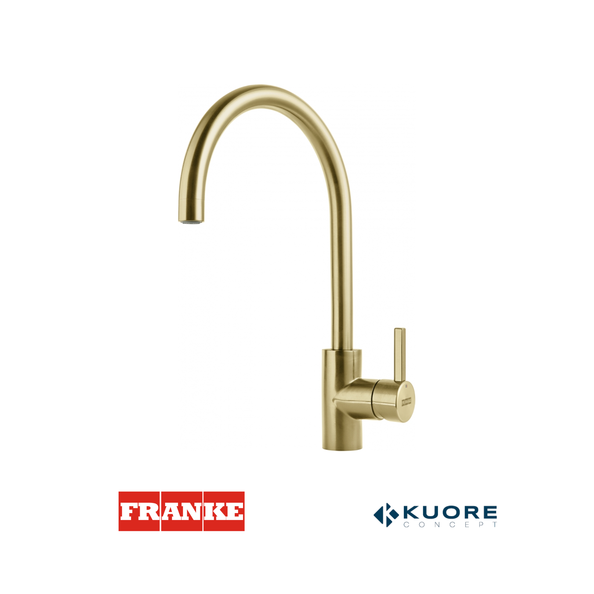 FRANKE - Grifo mezclador dorado - EOS NEO SWIVEL GOLD - 1150681243