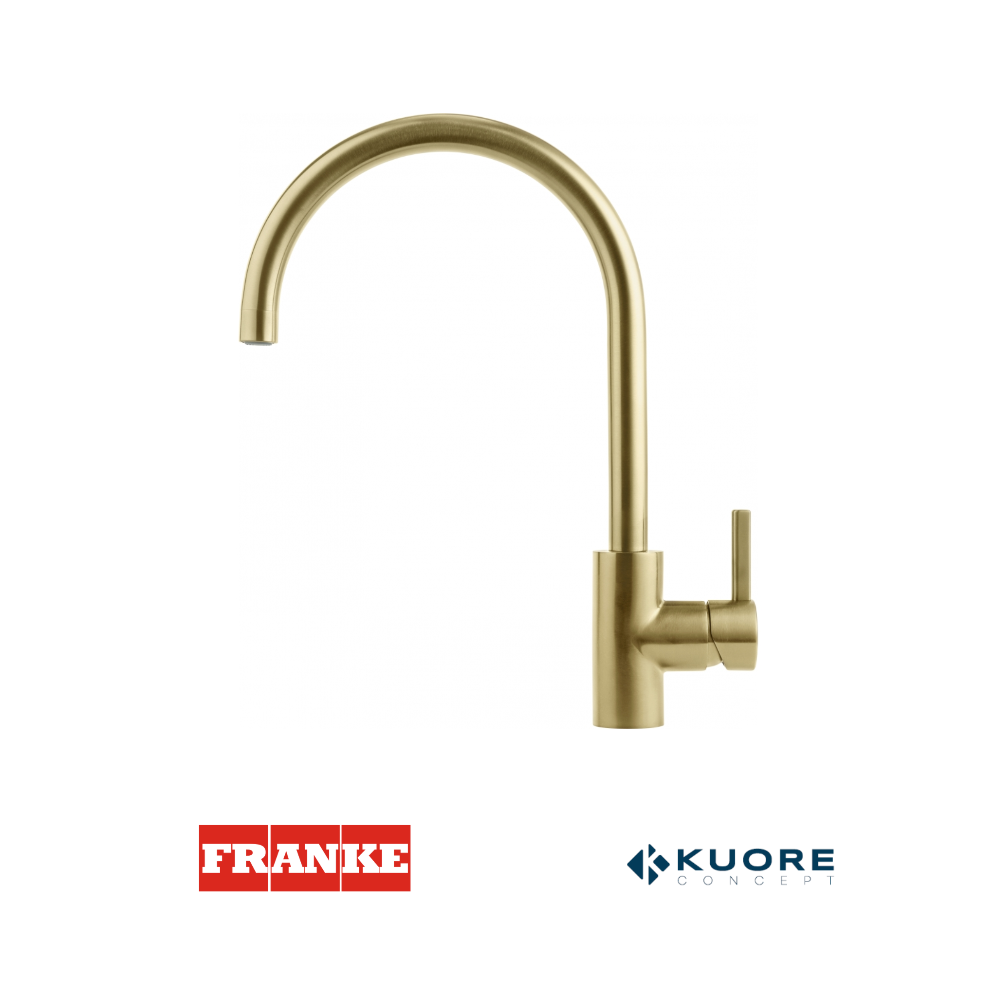FRANKE - Grifo mezclador dorado - EOS NEO SWIVEL GOLD - 1150681243