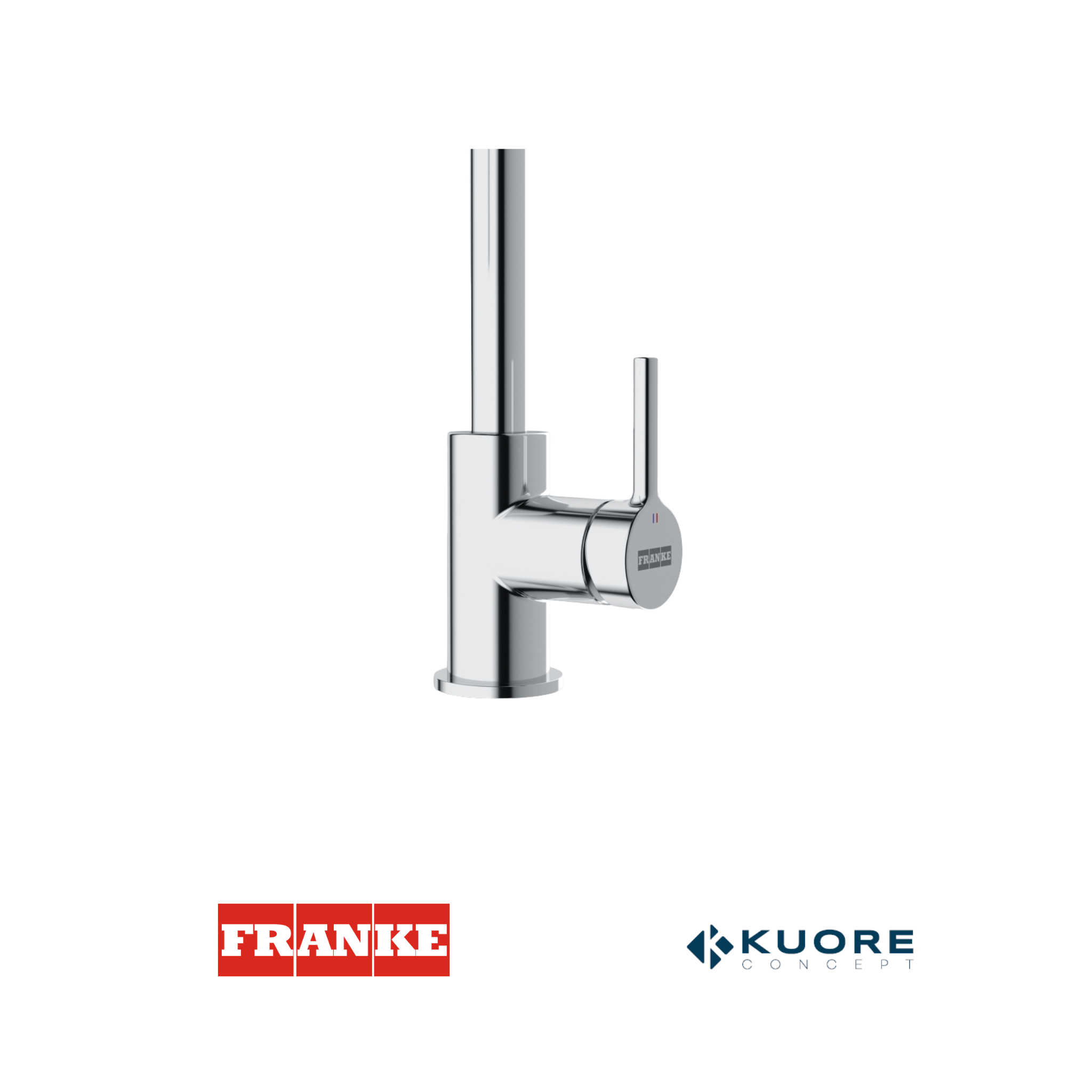 FRANKE - Grifo mezclador cromado - LINO DOCCIA SINGLE LEVER MIXER CHROME FINISH - 1150693229