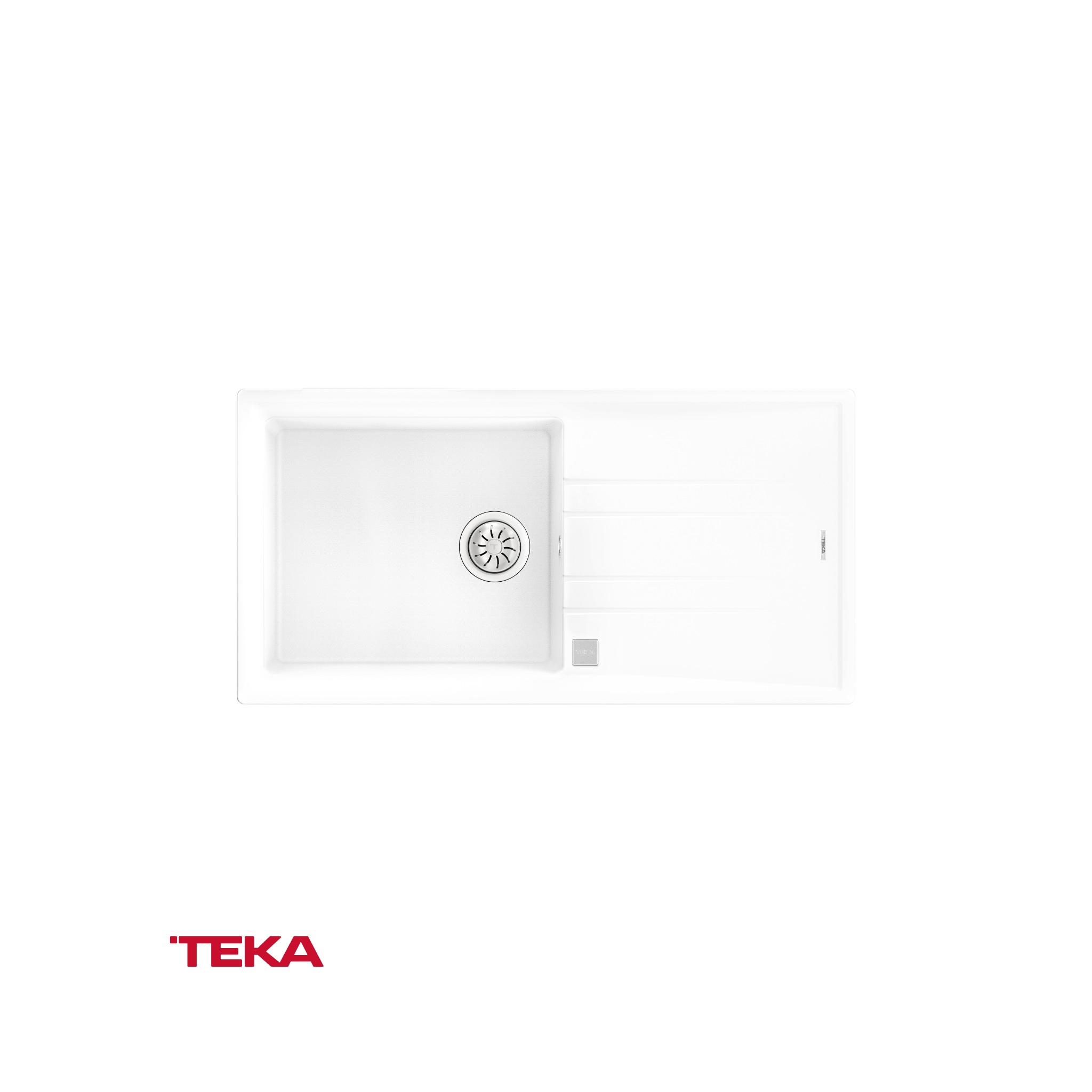 TEKA - Poceta sintética negro mate; STONE 60-TG 1C 1E -115330012