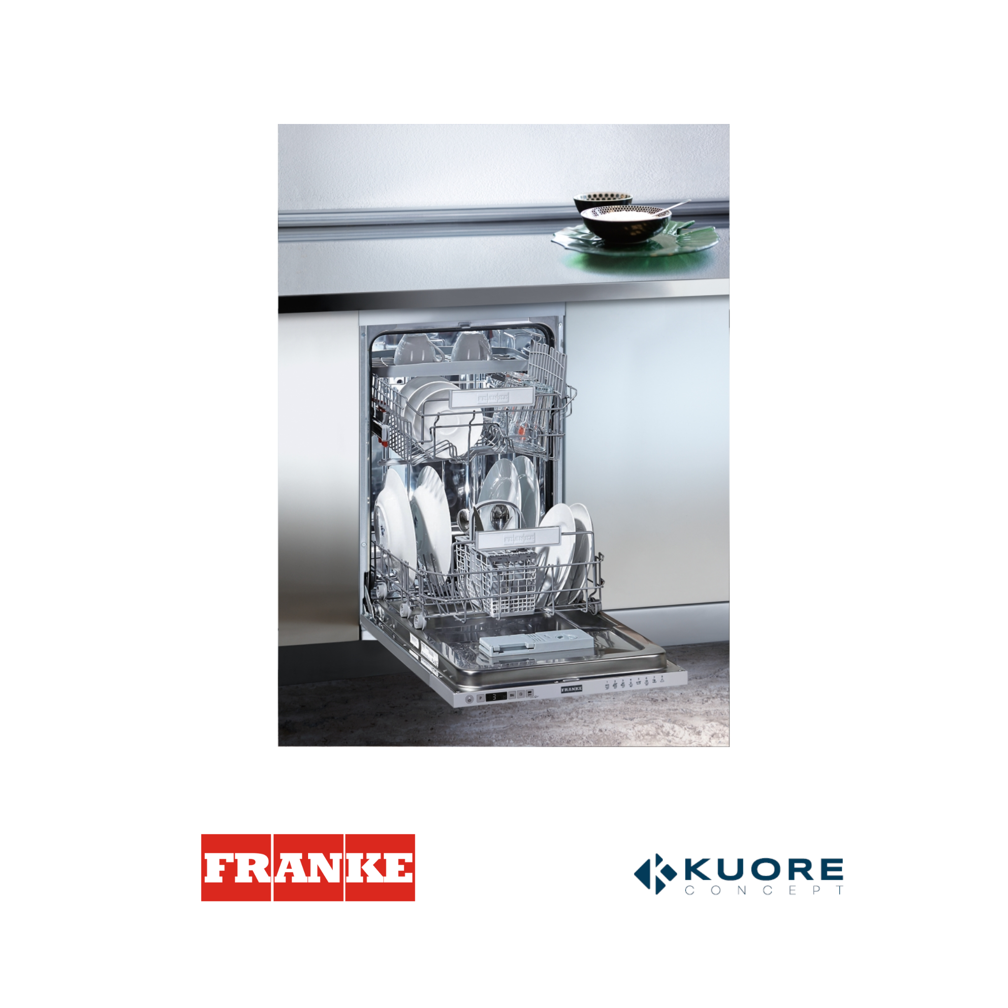 FRANKE -  Lavavajillas panelable de 45cm; FDW 4510 E8P E 1170616305