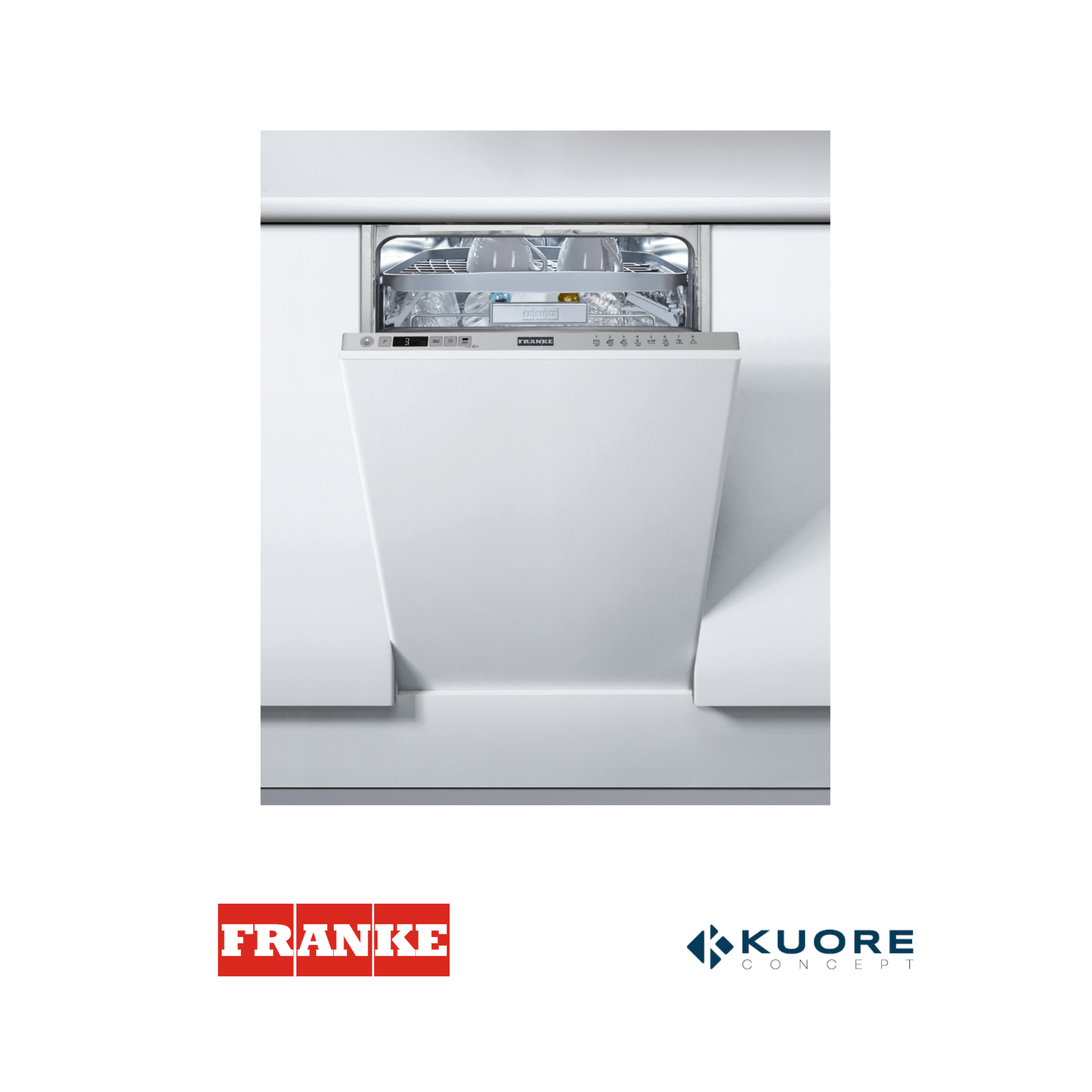 FRANKE -  Lavavajillas panelable de 45cm; FDW 4510 E8P E 1170616305