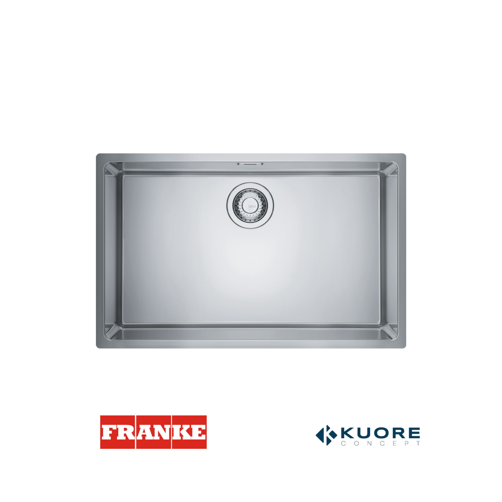 FRANKE - Poceta acero inoxidable - MRX 110-70 - 1220525280