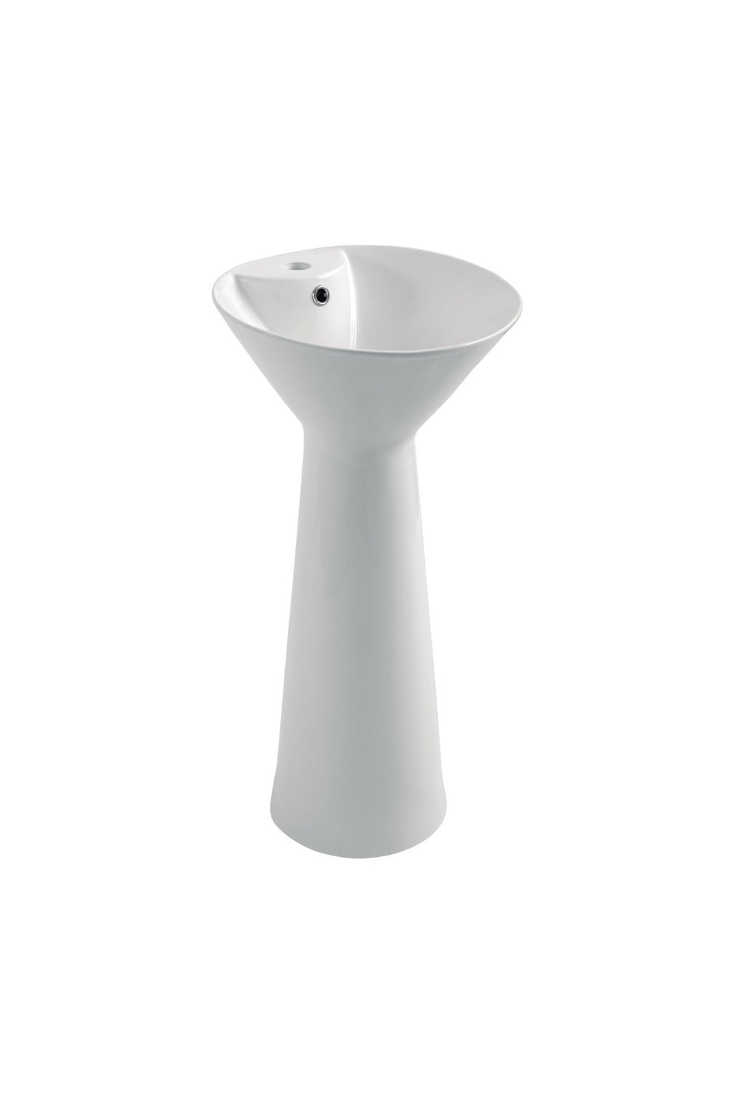 AZZOR - Pedestal en cerámica Azzor Figa Blanco - AZZ -AZ- 8036MW