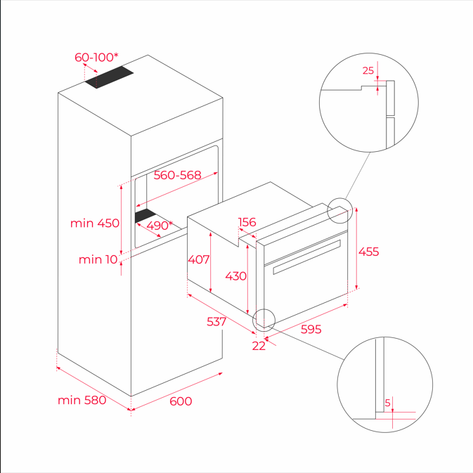 TEKA -  Horno combo Microondas Compacto; HLC 844 C - 40587611