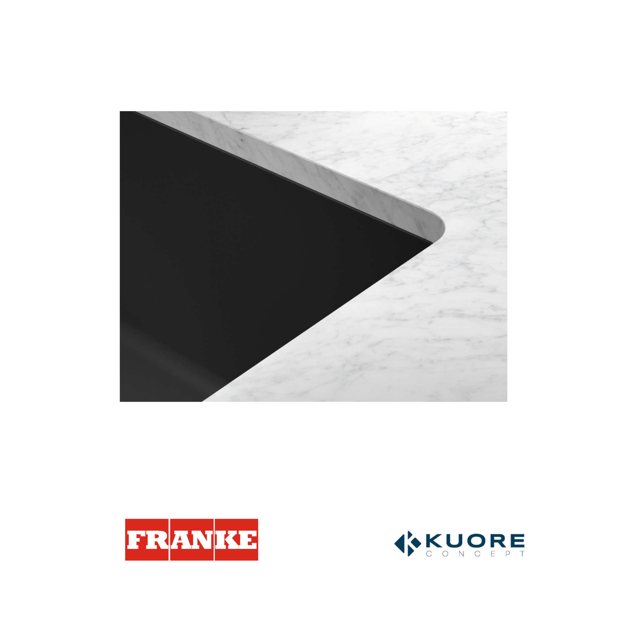 FRANKE - Poceta sintética Maris negro mate - MRG 110-72 NEGRO MATE - 1250686637