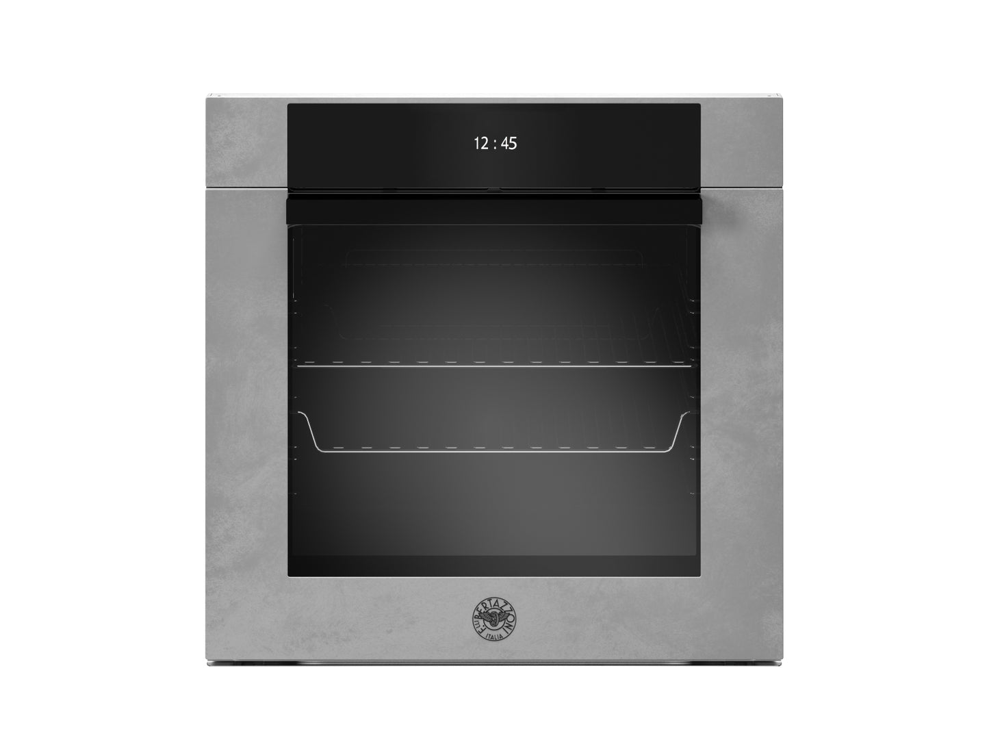 BERTAZZONI -  Horno Moderno 60CM, Full Vapor, Pirolítico, Pantalla TFT, Color Zinc- F6011MODVPTZ/23