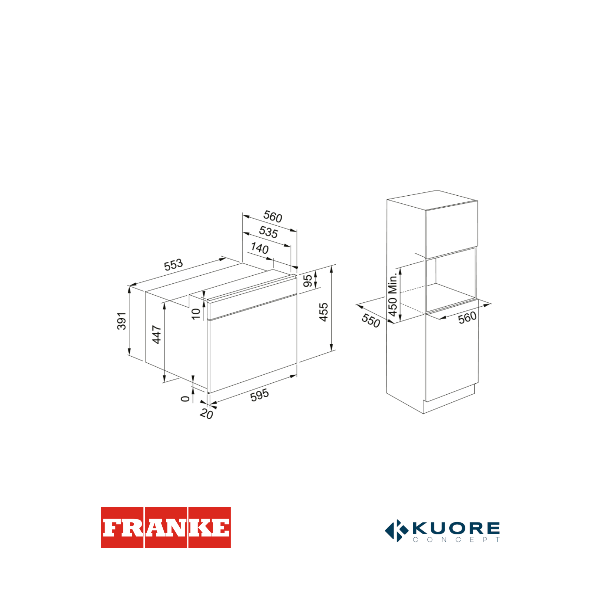 FRANKE - Microondas Combi  Mythos - FMY 45 MW XS BRA SA B2B - 1310642824
