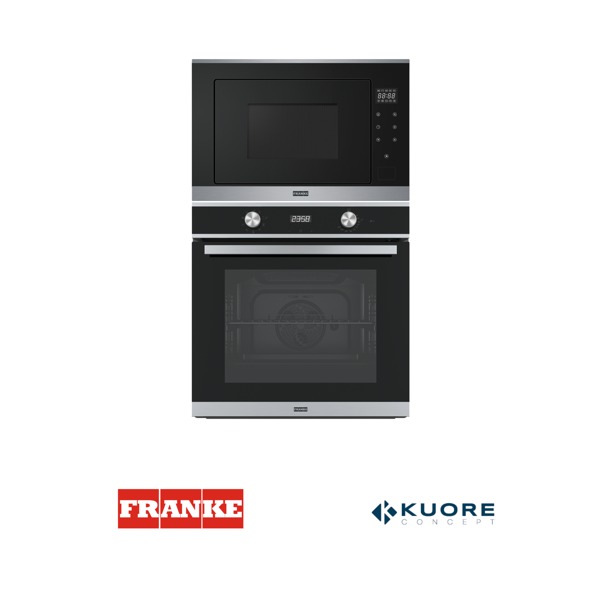 FRANKE - Microondas Smart - Horno Eléctrico Smart COMBI - FSM 25 MW XS CO -  1310679568/1160605990