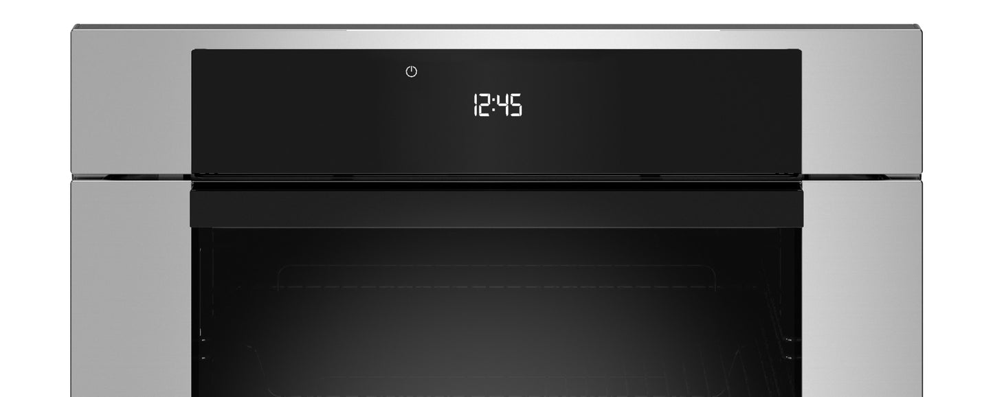 BERTAZZONI - Horno Moderno Combi 60x45Cm, Microondas, Pantalla TFT - Color Acero - F457MODMWTX-60