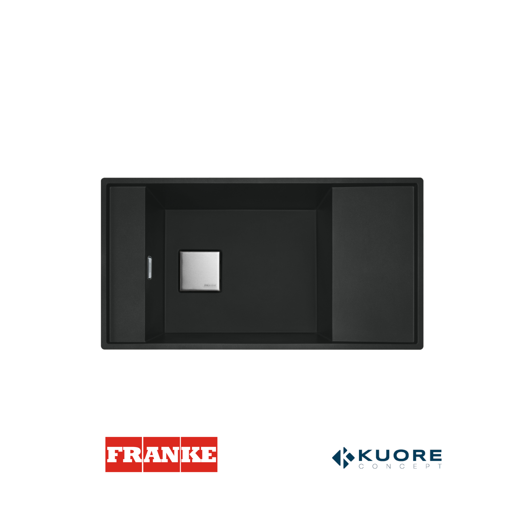 FRANKE - Poceta sintética fraganite Negro Mate - FSG- 211 86 - 1350649485