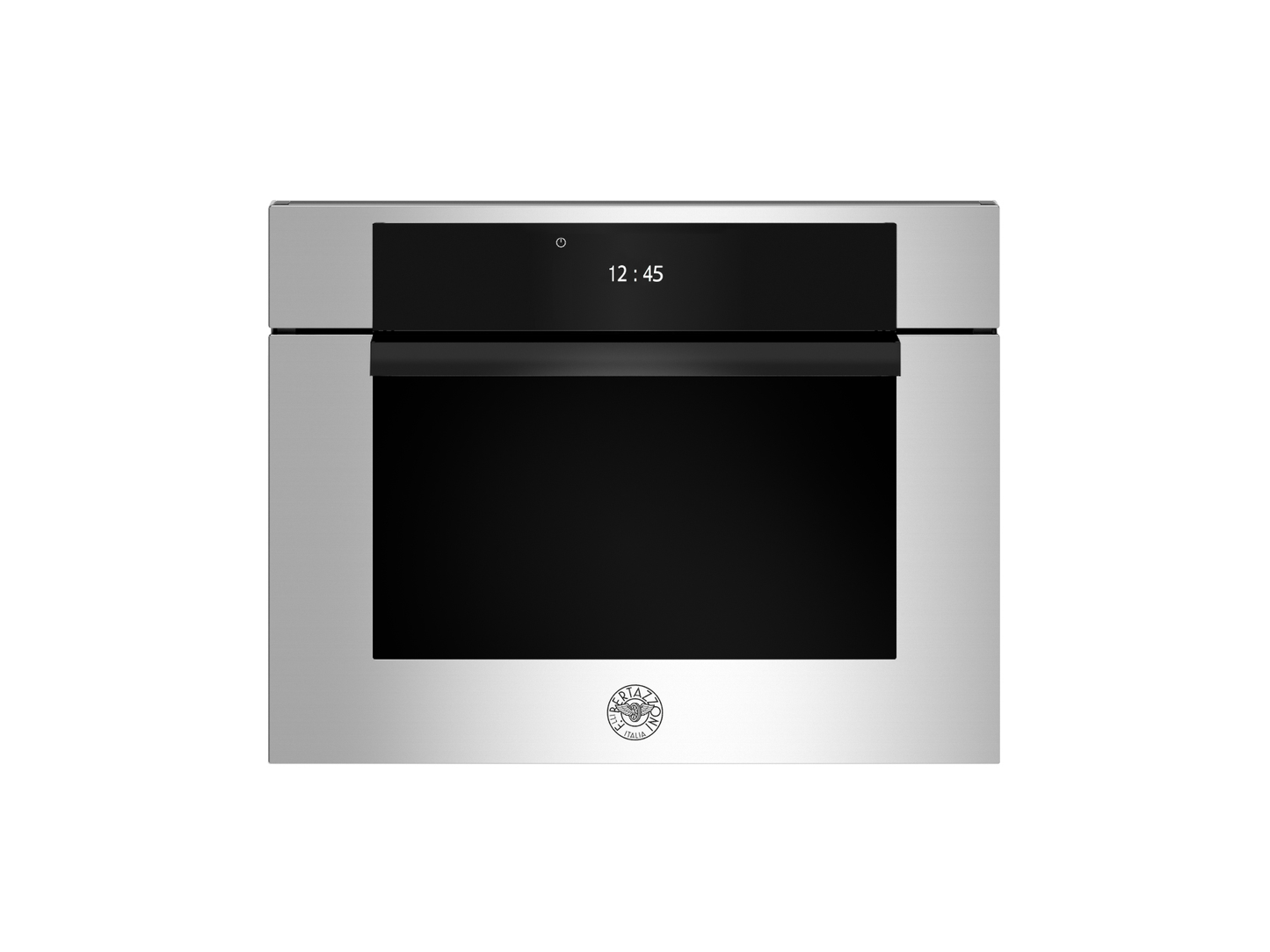 BERTAZZONI - Horno Moderno Combi 60x45Cm, Microondas, Pantalla TFT - Color Acero - F457MODMWTX-60