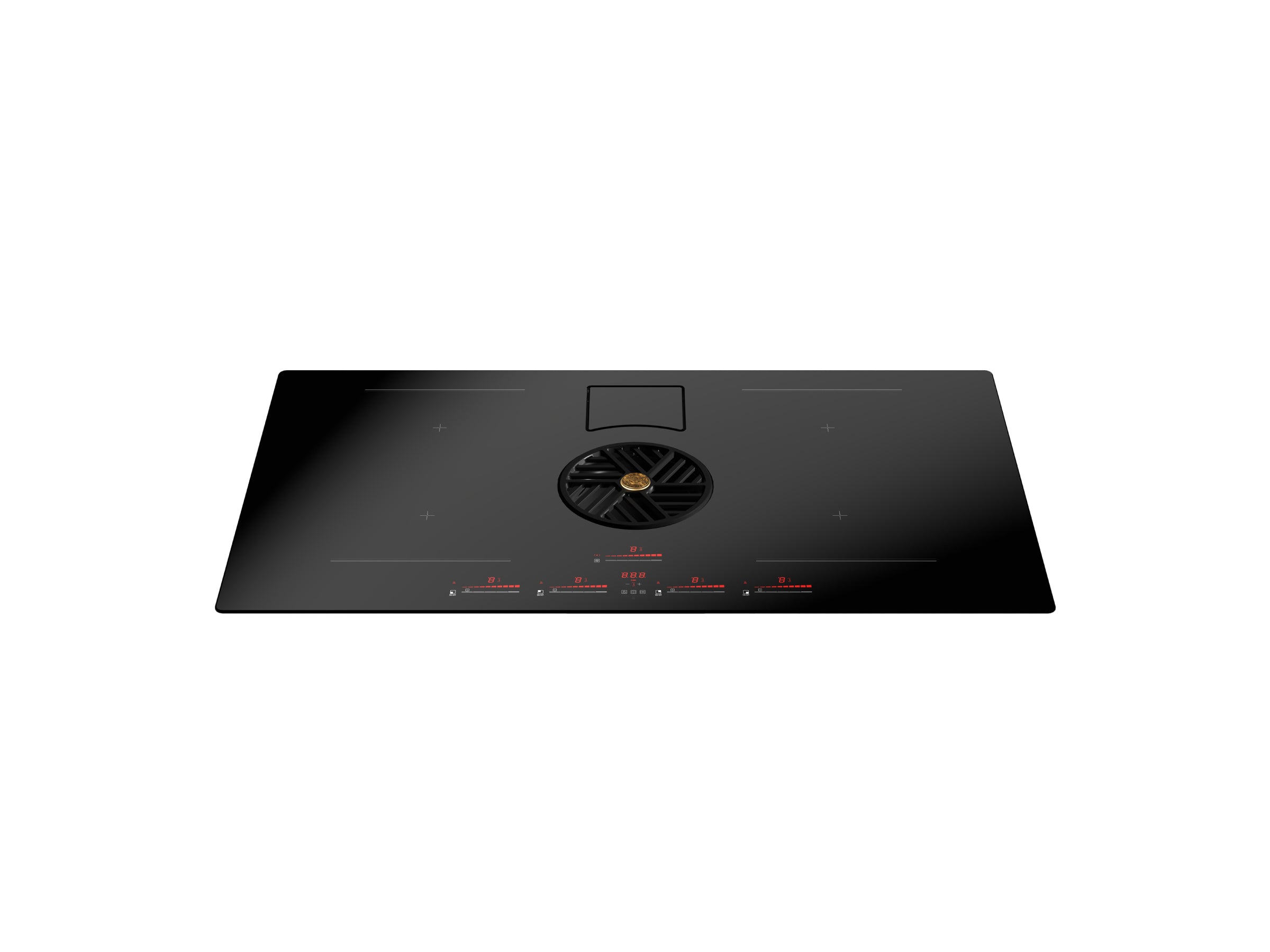 BERTAZZONI - Cubierta de inducción con extractor integrado - PE364IDDNET