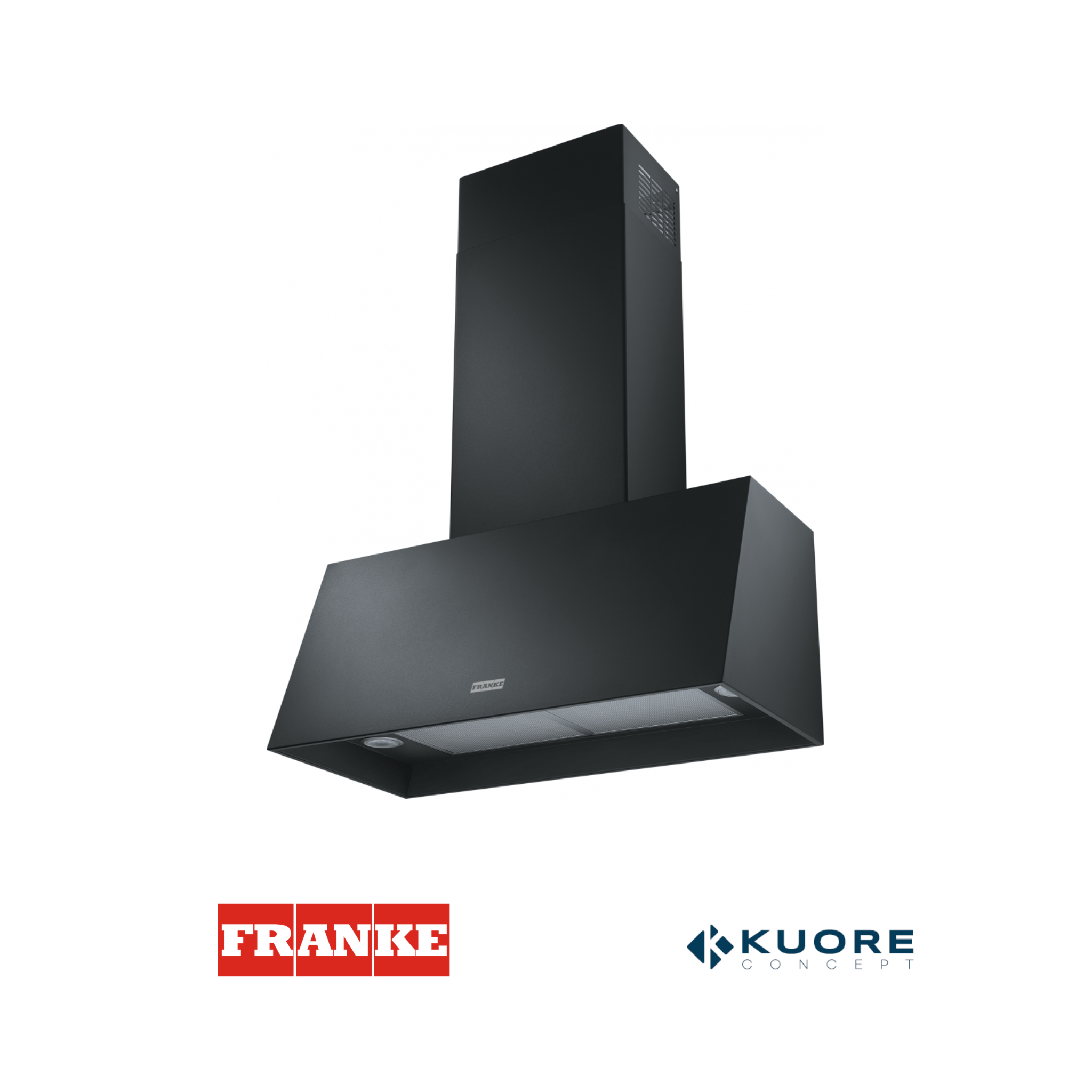 FRANKE - Extractor de pared negro mate - FCO 70 BK MATT - 3210536200