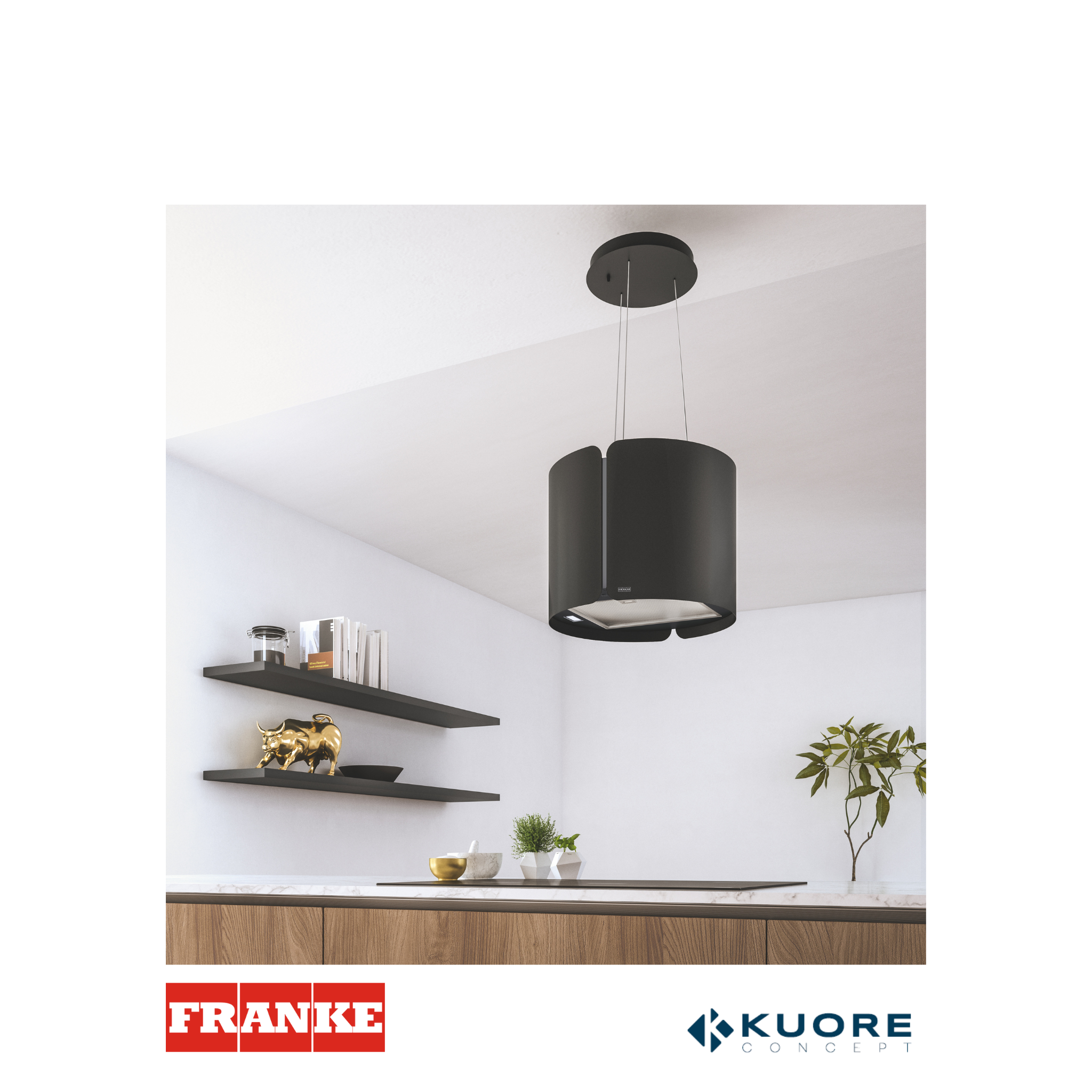 FRANKE - Campana colgante Smart - FSMS F42 NEGRO - 3450654933