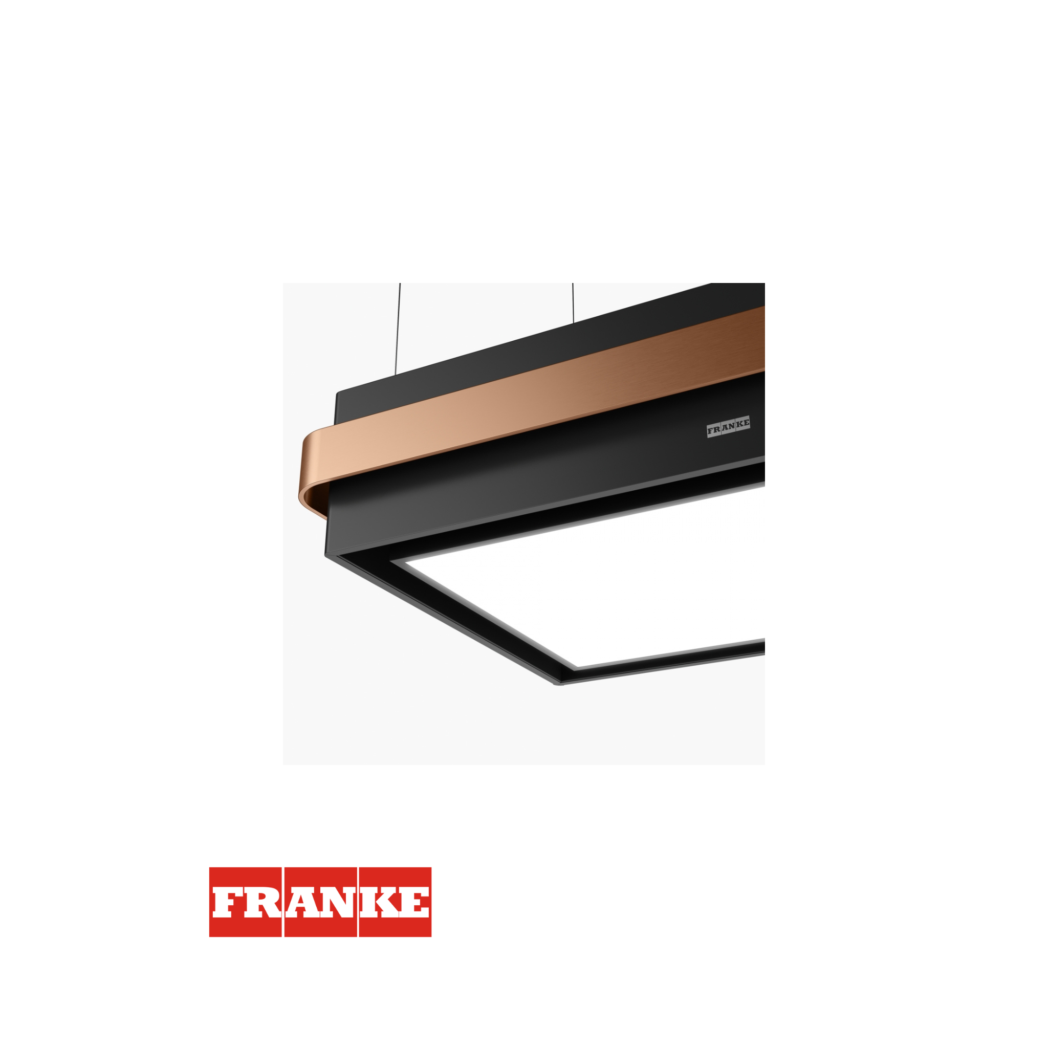 FRANKE - Campana de Isla HOOD FMYS BK/CP F80 KL Mythos - 3450726997