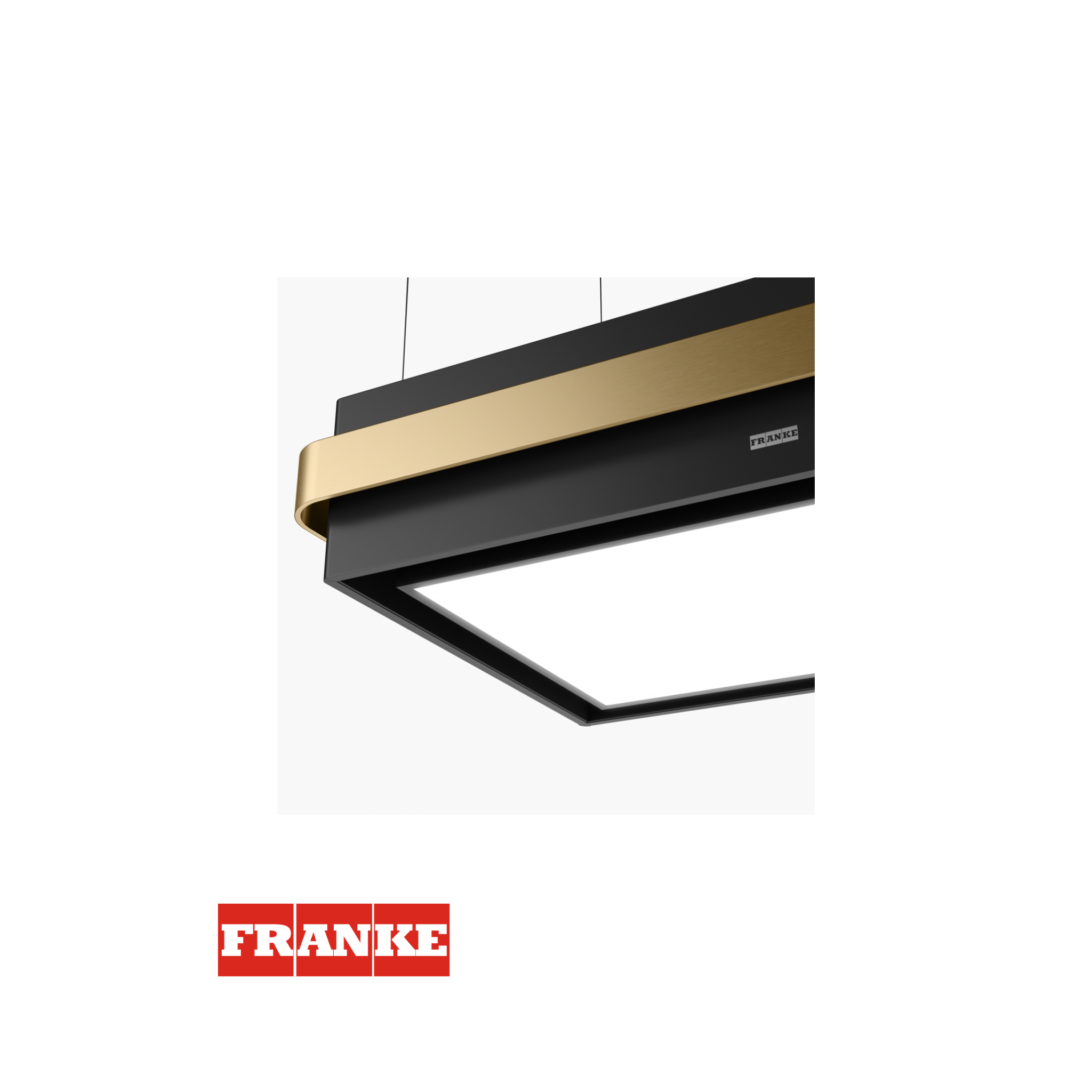 FRANKE - Campana de Isla HOOD FMYS BK/GD F80 KL Mythos 3450726998