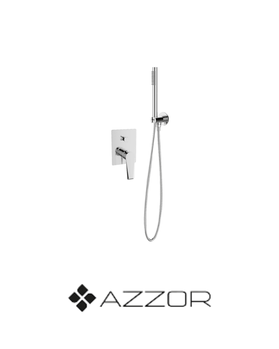 AZZOR - Monocontrol De Ducha Con Desviador Azzor Arthur Mega - AX-26968-CR