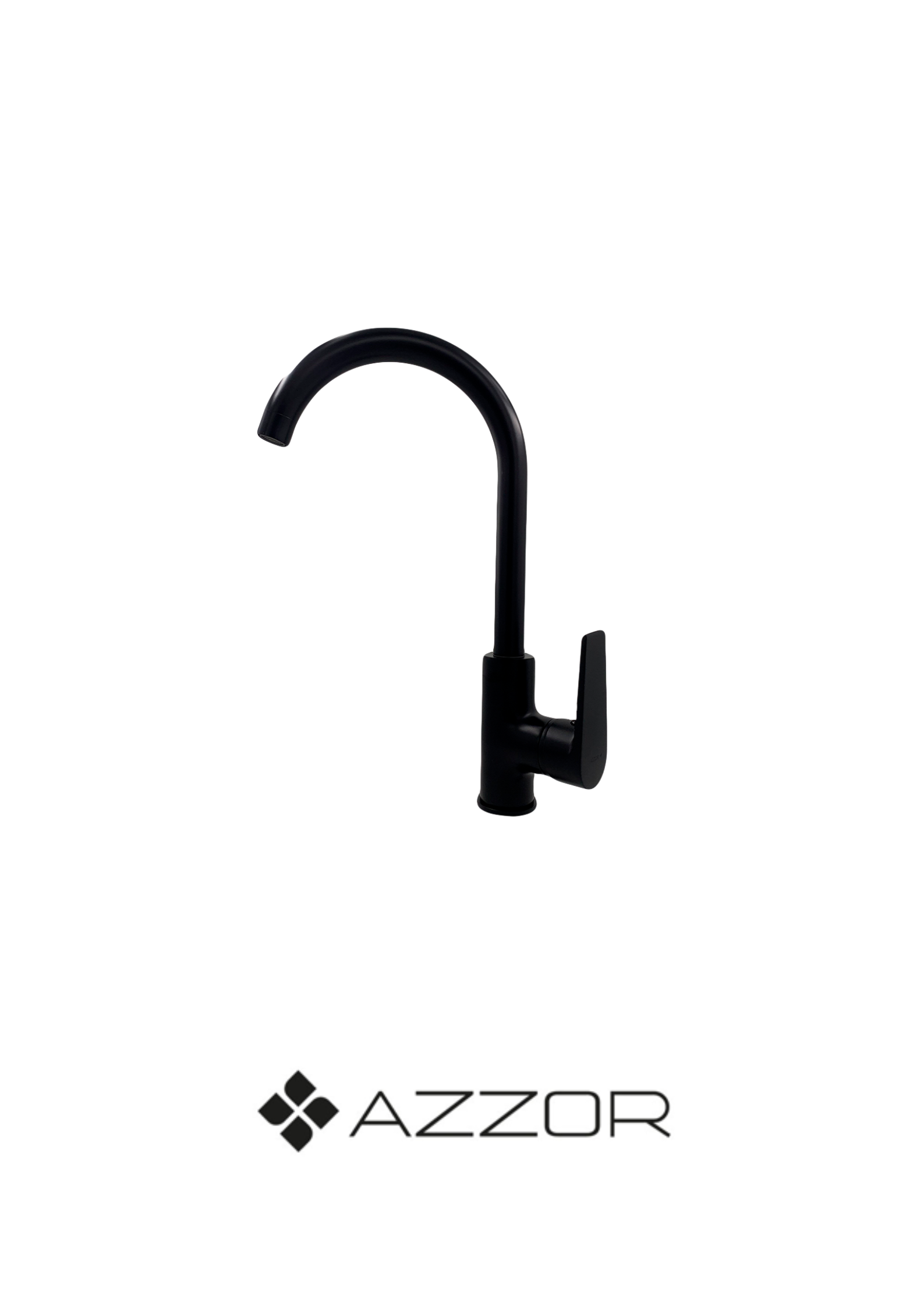 AZZOR -  Griferia de cocina Azzor Arthur negra - AX-9000D-MK