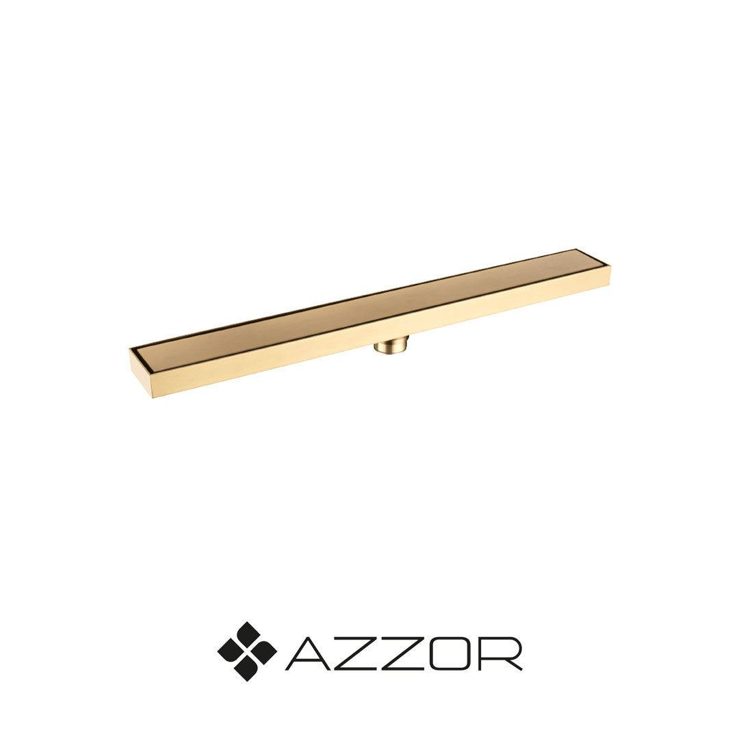 AZZOR - AXE78818BG-800 - Rejilla de piso Infiniti Azzor oro mate 80cm