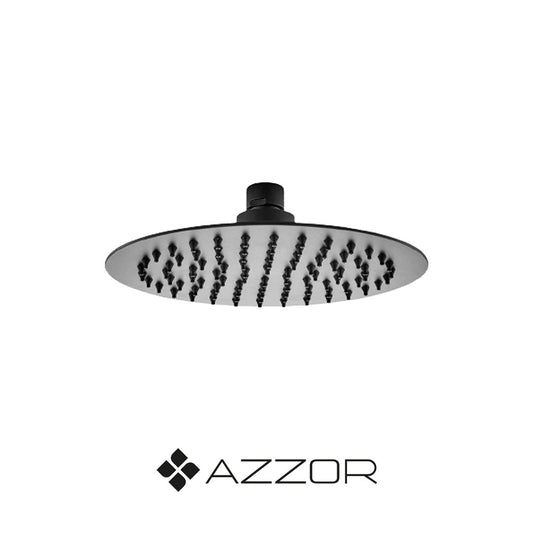 AZZOR - AXFL8002C-40MB - Cabeza de ducha redonda negro mate 40cm