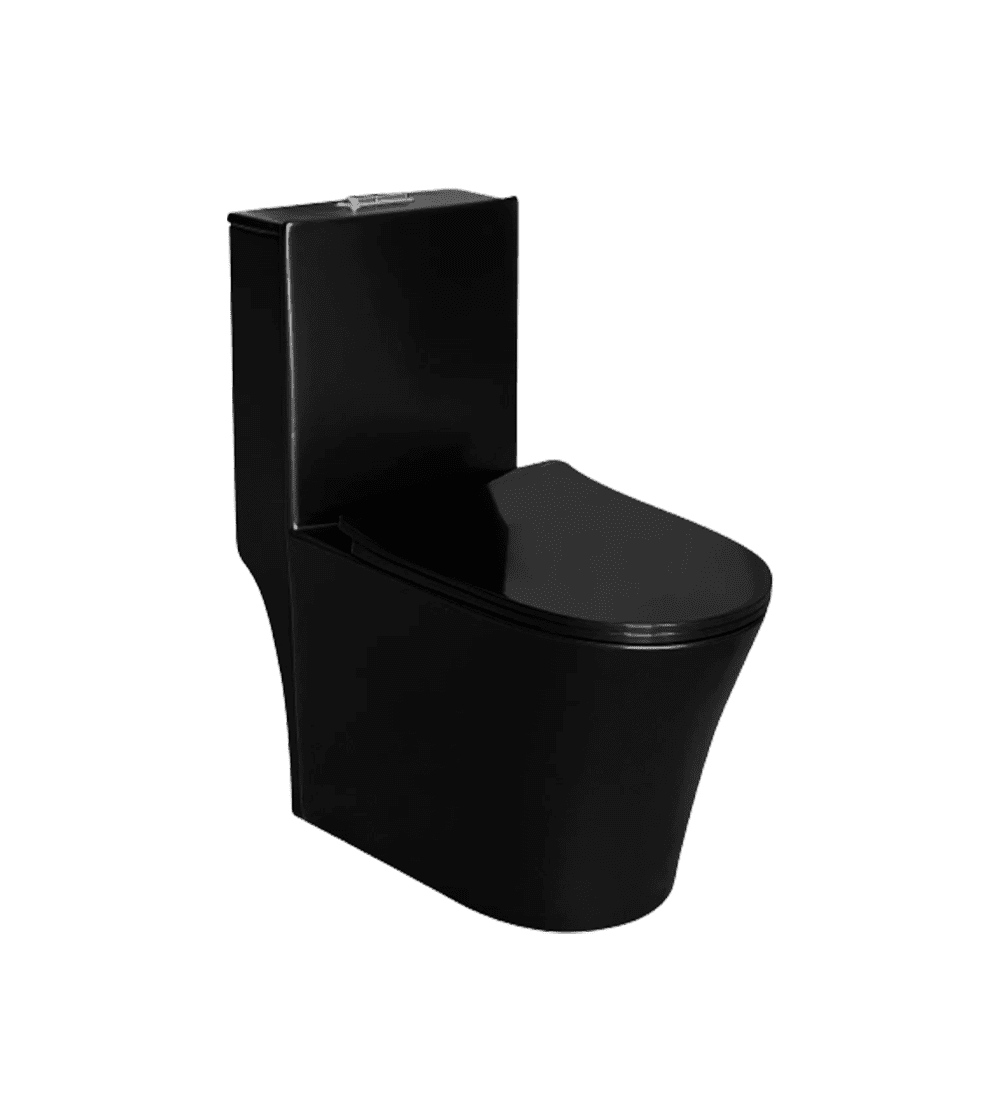 AZZOR - Sanitario Azzor Gales Negro Mate - AZZ-AZ-1503MB