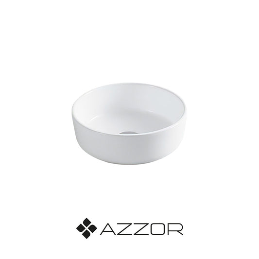 AZZOR - AZ5551-2 - Lavamanos cerámica blanco