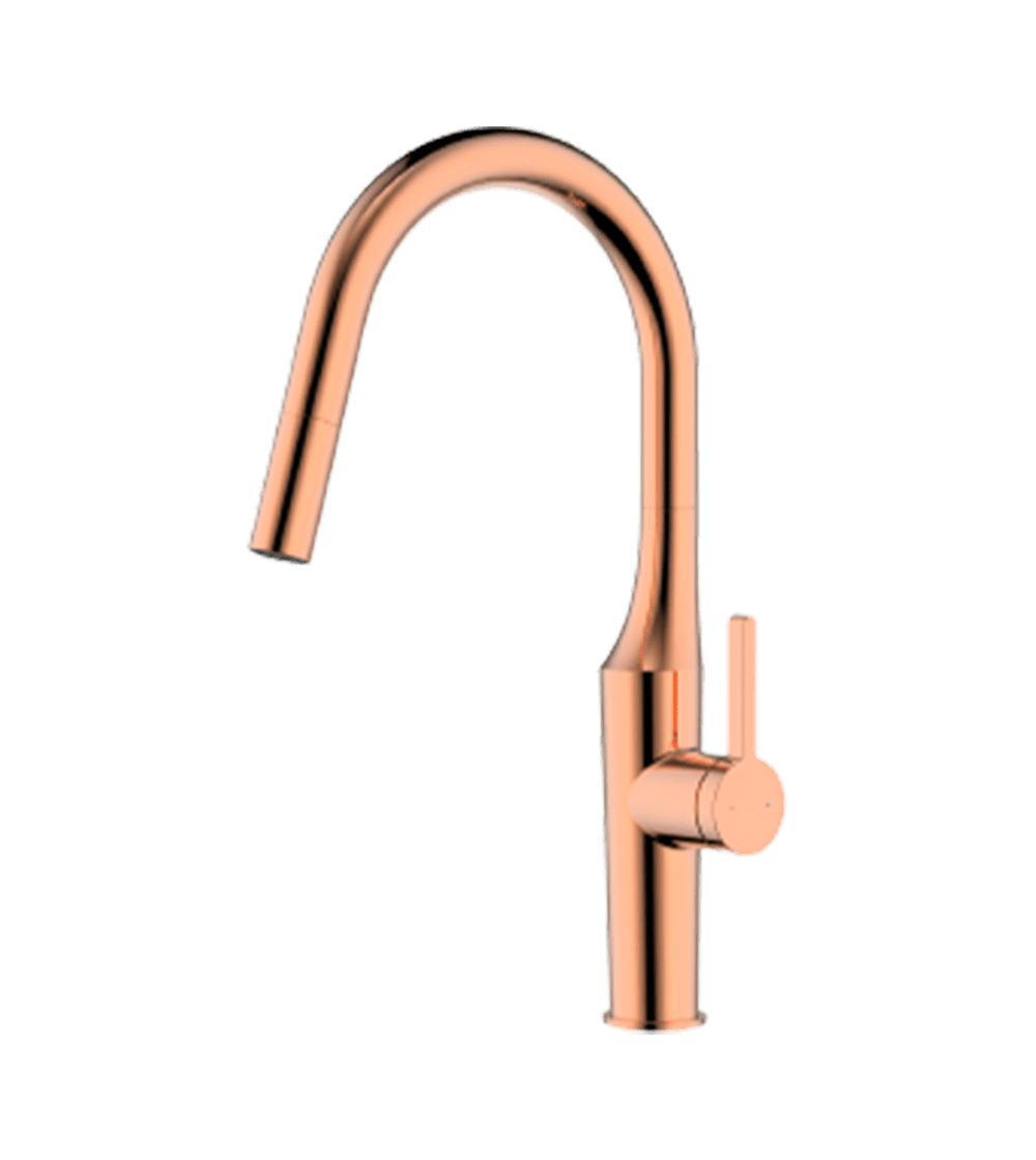 AZZOR - Grifería Azzor de cocina Lorian Oro Rosa - AZZ-AZ59605RG