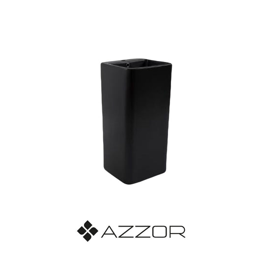 AZZOR - AZ8009MB - Lavamanos de pedestal Simon negro