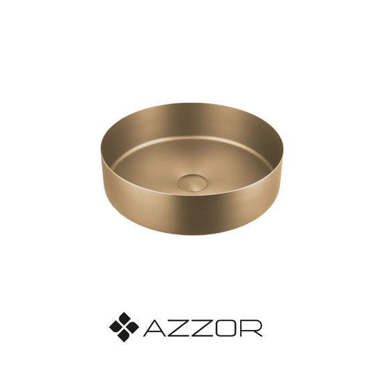 AZZOR - AZFLS360-SG-FP - Lavamanos metálico Oro mate