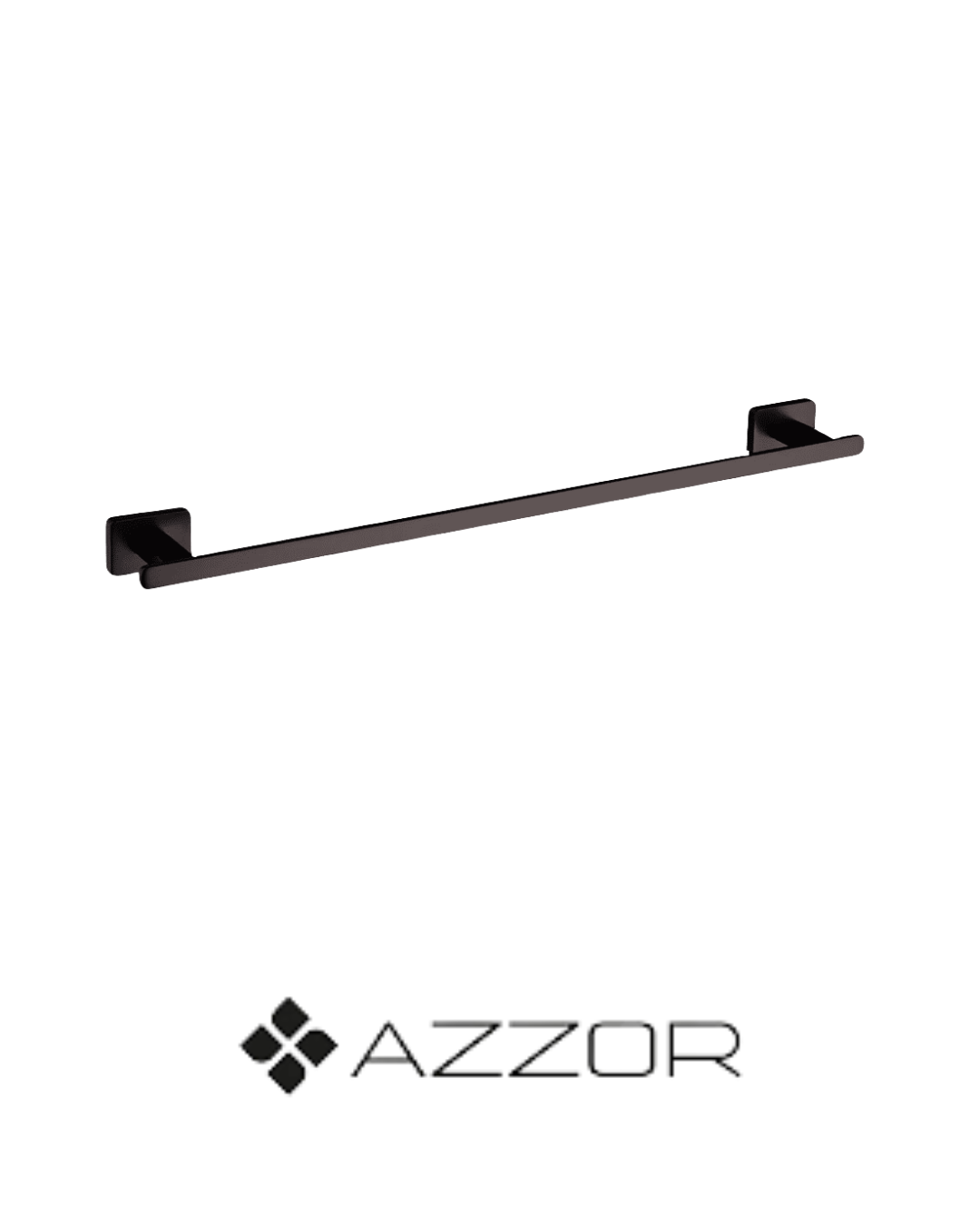 AZZOR -  Toallero de Barra Azzor Arthur Gunmetal - AZZ-AX-39424-GM