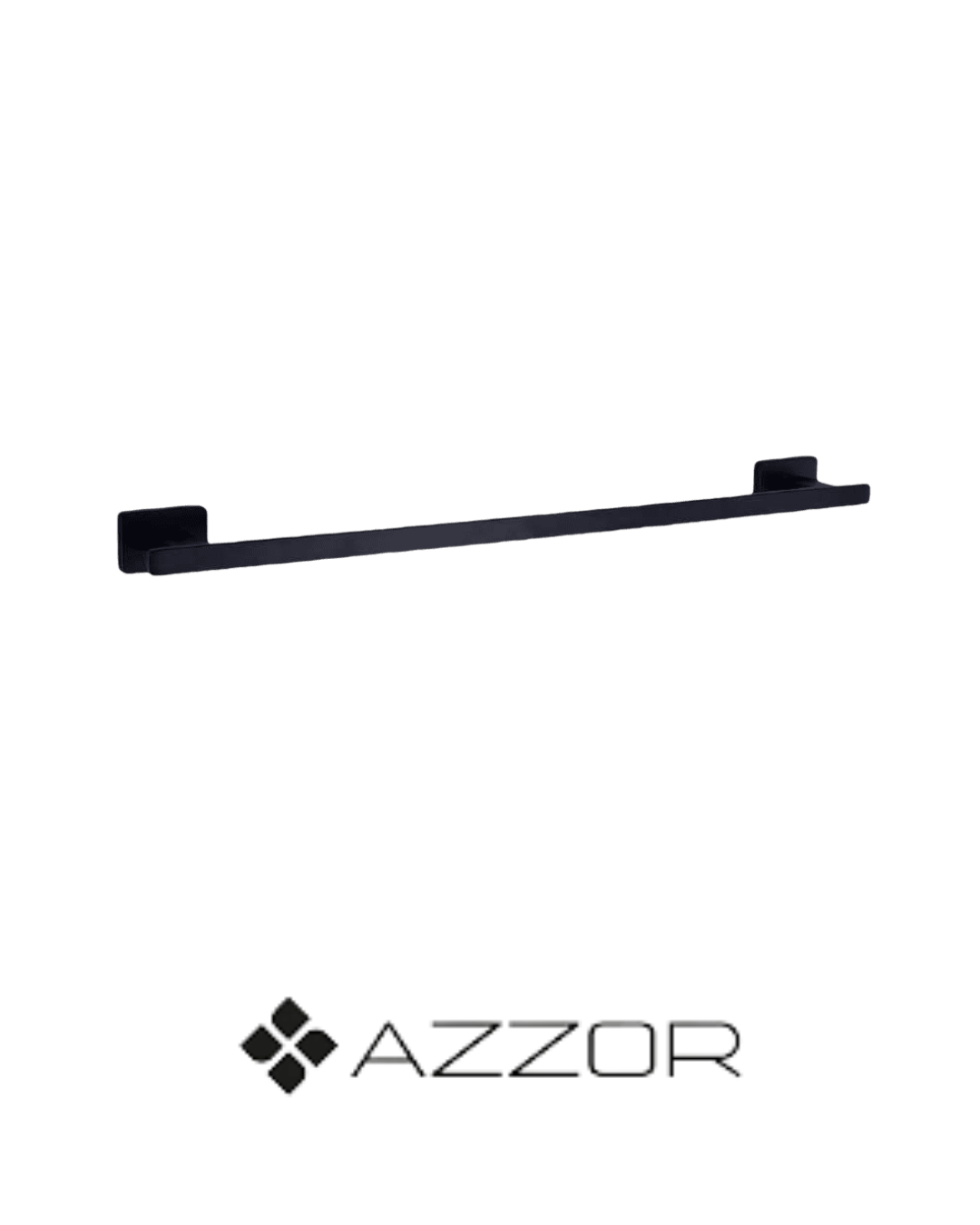 AZZOR - Toallero de Barra Azzor Arthur Negro - AZZ-AX-39424-MK