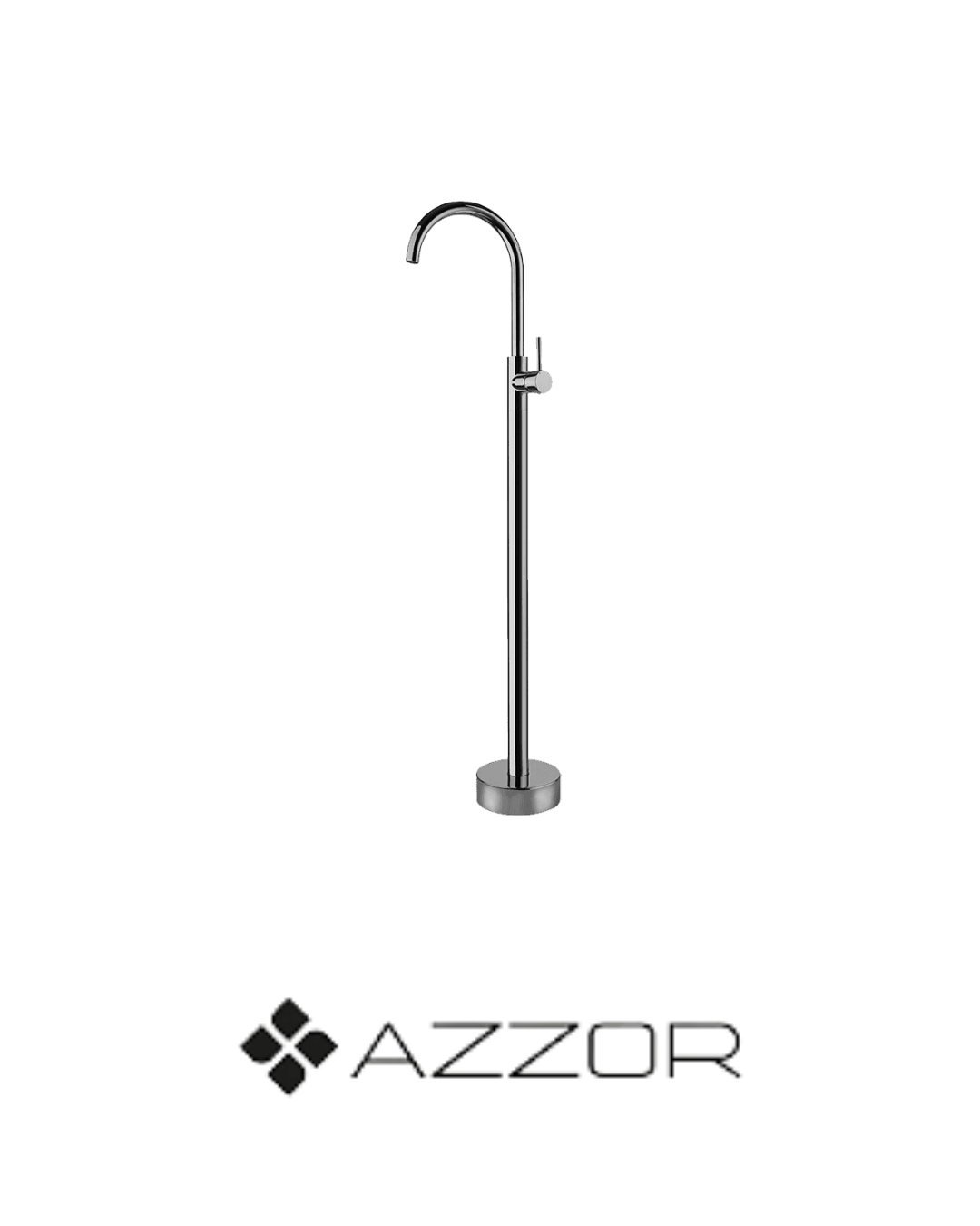 AZZOR - Monocontrol Azzor Lois de piso para lavamanos Gunmetal - AZZ-AXE161800MB