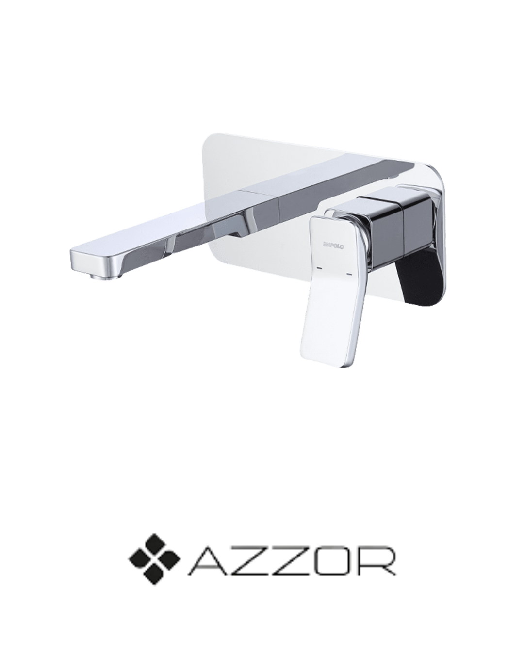 AZZOR - Grifería Azzor Mia de pared Cromada - AZZ-AXE261702