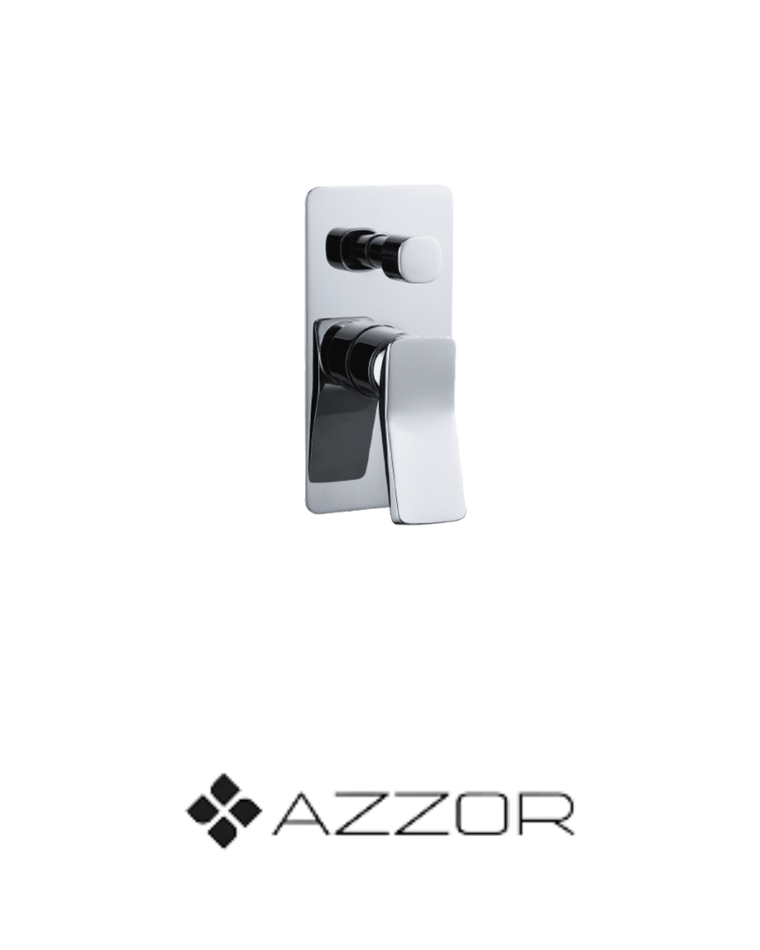 AZZOR - Monocontrol Azzor Mia De Ducha Con Desviador Cromado - AZZ-AXE263700