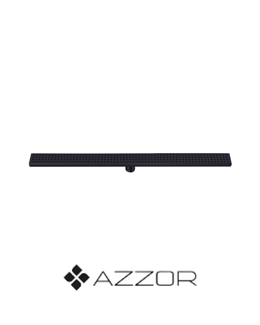 AZZOR - Rejilla Azzor decorativa de ducha 80 cm - AZZ-AXE78821-80MB