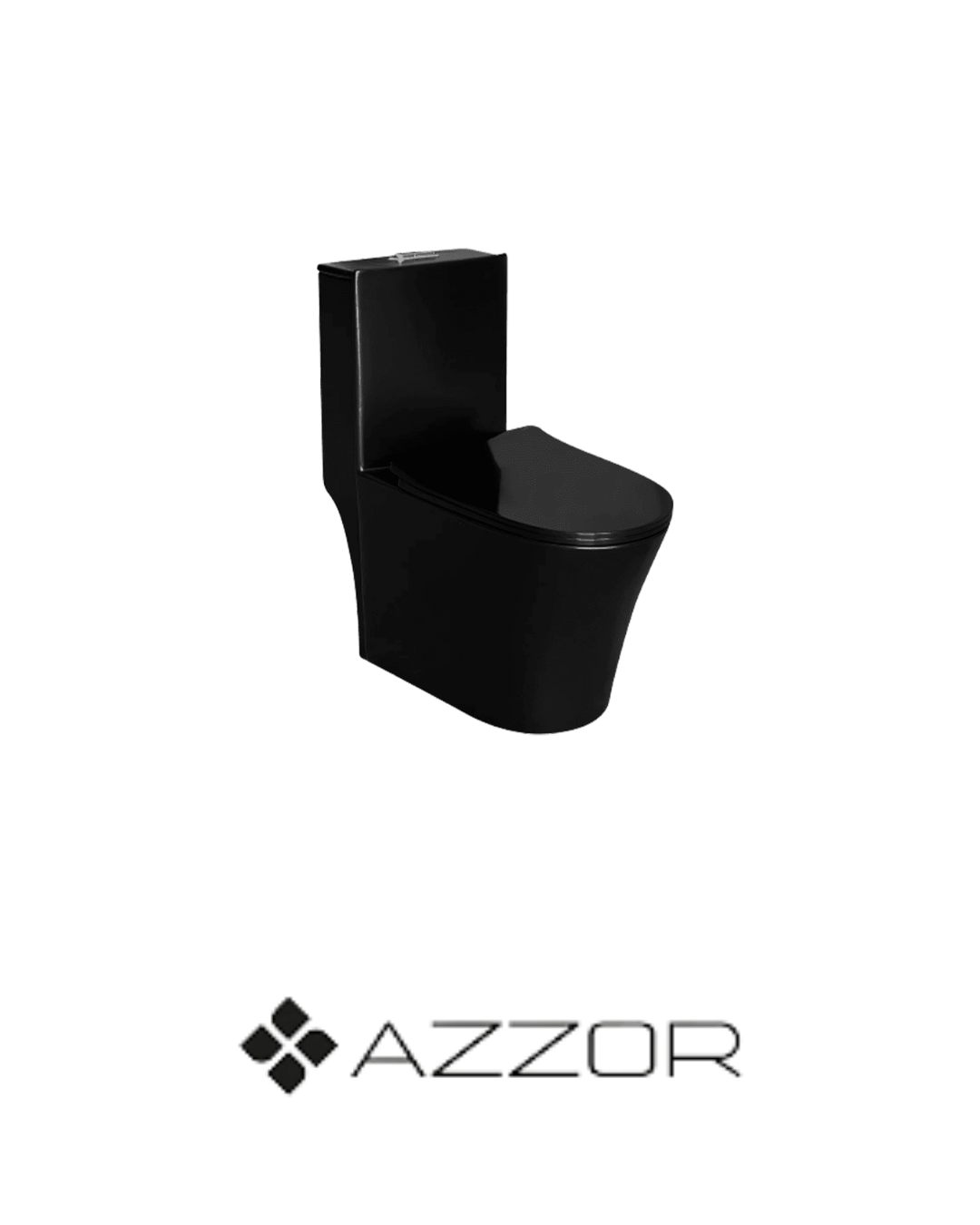 AZZOR - Sanitario Azzor Gales Negro Mate - AZZ-AZ-1503MB