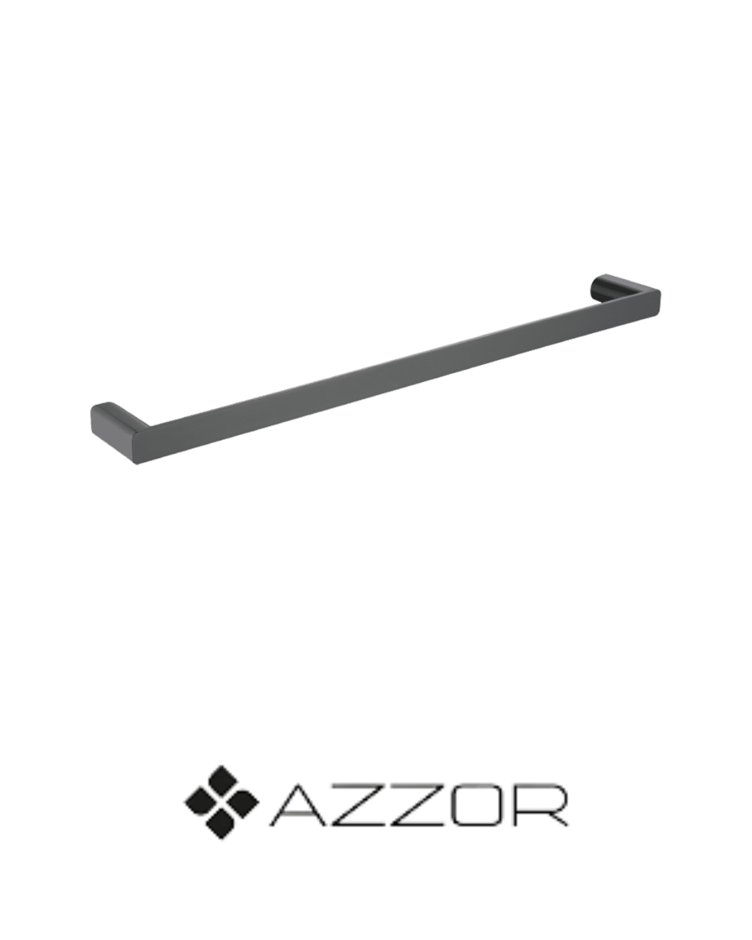 AZZOR - Toallero de barra Azzor Infiniti Gunmetal 60CM - AZZ-AZ18109GM