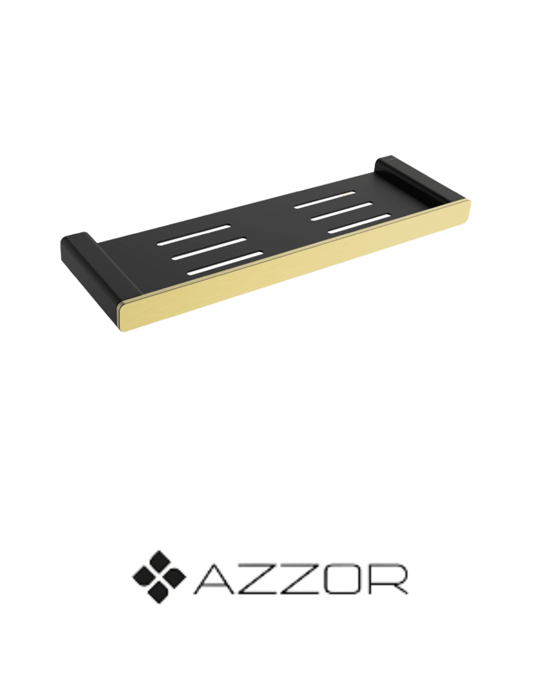 AZZOR - Repísa Azzor Carakto Negro / Oro Mate - AZZ-AZ18612B/SG-FP