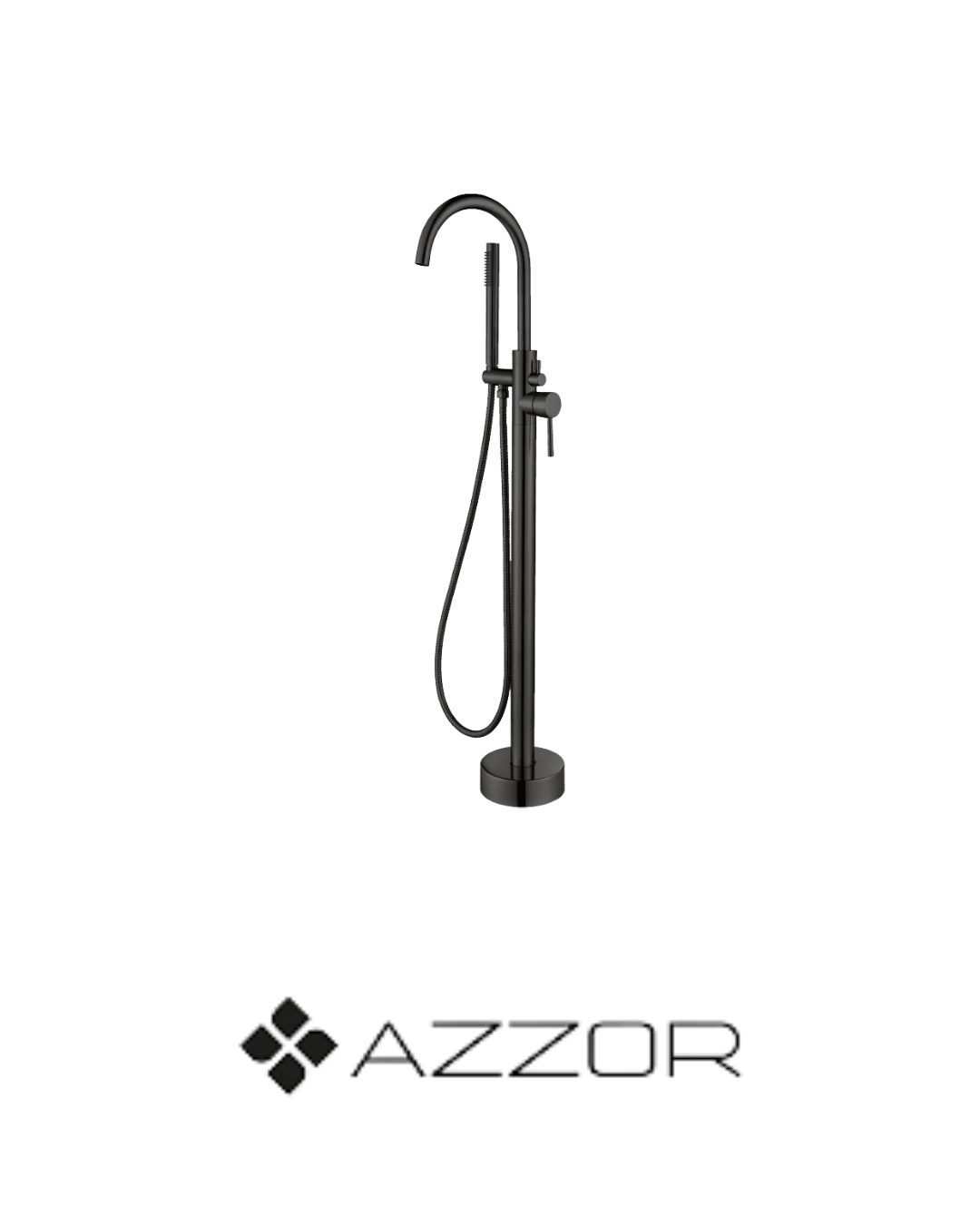 AZZOR - Grifería de tina Inifiniti Gunmetal -AZZ-AZ6001GM