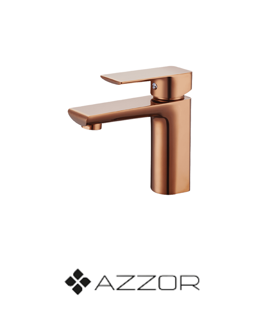 AZZOR - Monocontrol Azzor Infiti caño bajo Oro Rosa - AZZ-AZ73111RG